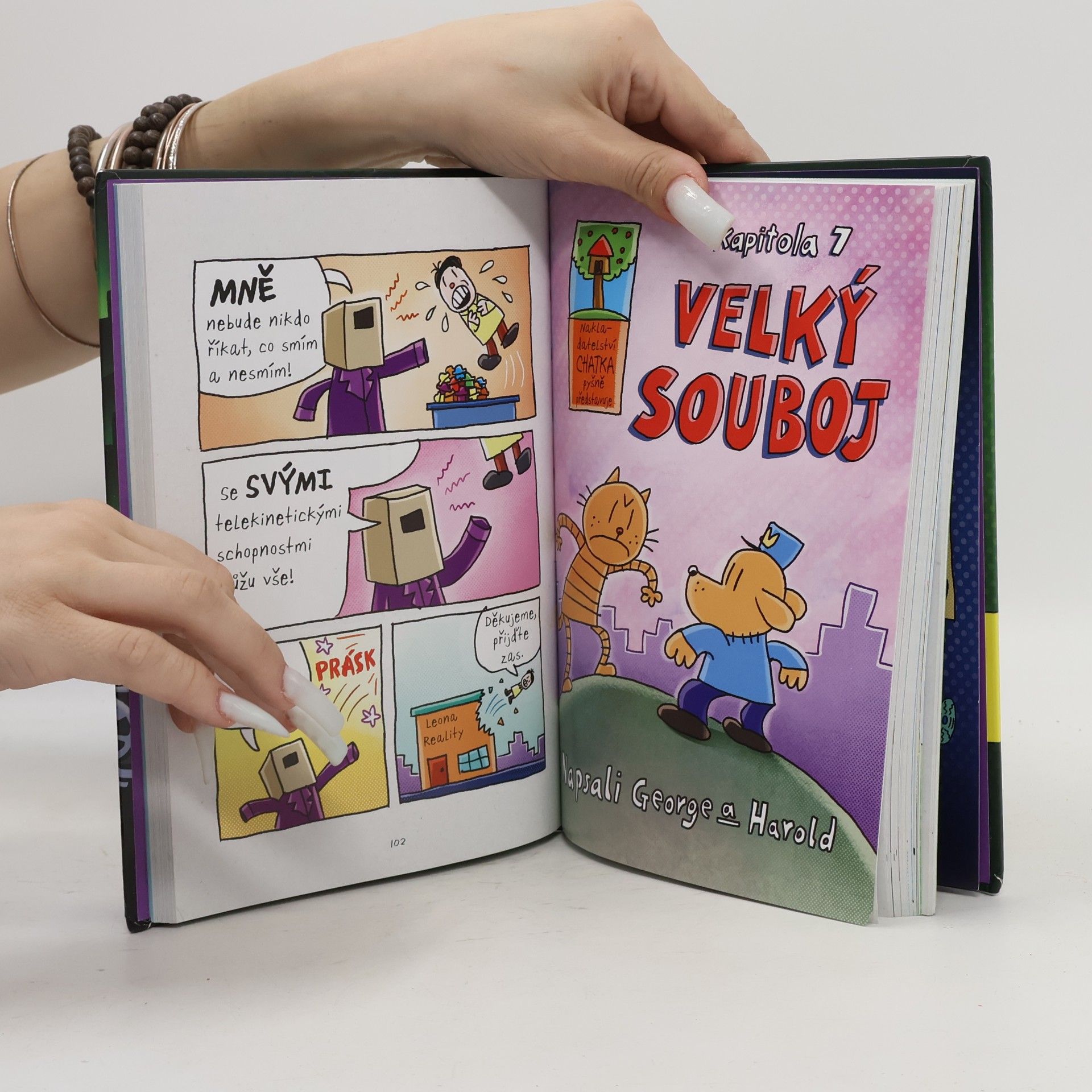 Dav Pilkey Dogman utržený ze řetězu