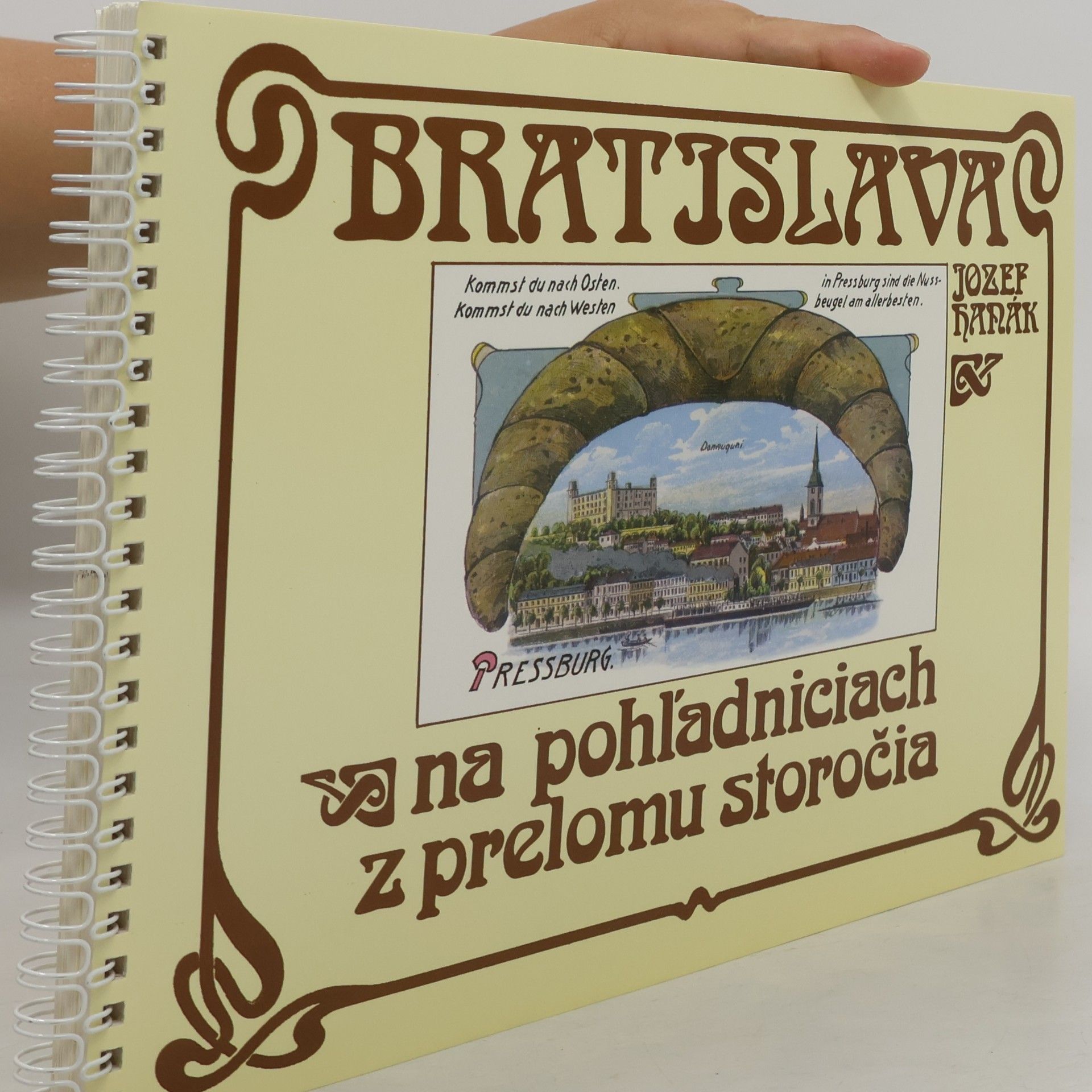 Jozef Hanák Bratislava na pohĺadniciach z prelomu storočia