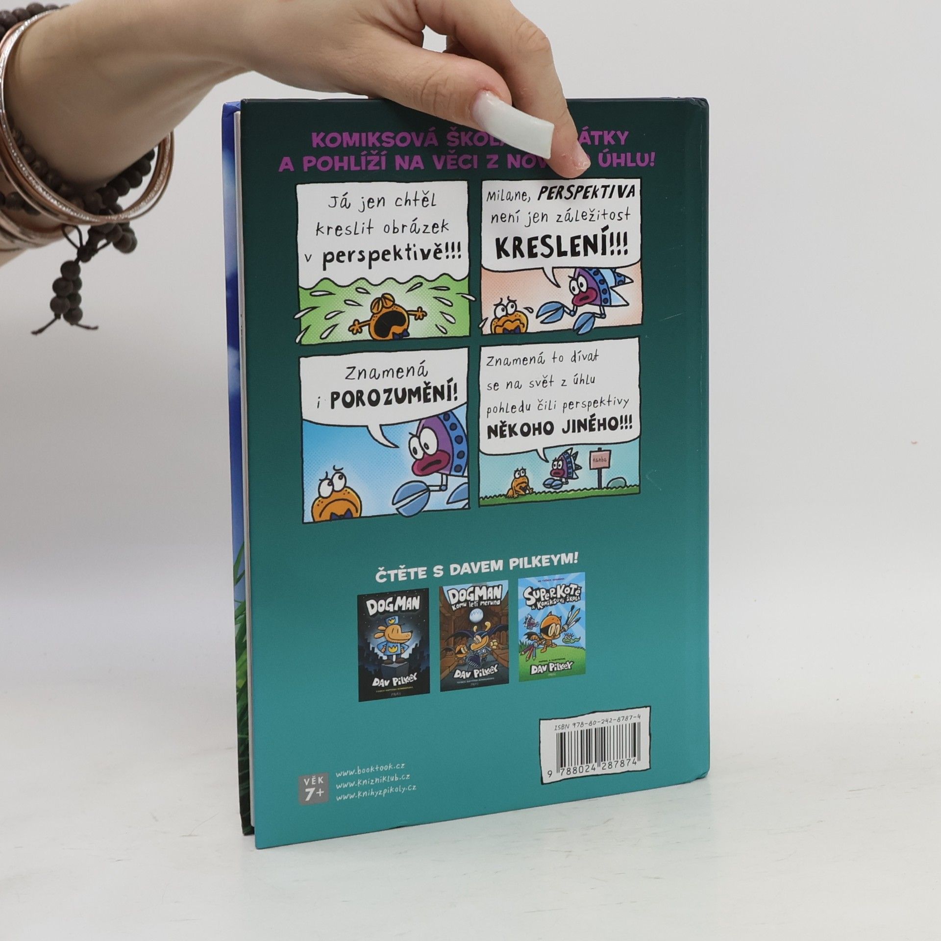 Dav Pilkey Superkotě a komiksová škola. Perspektivy