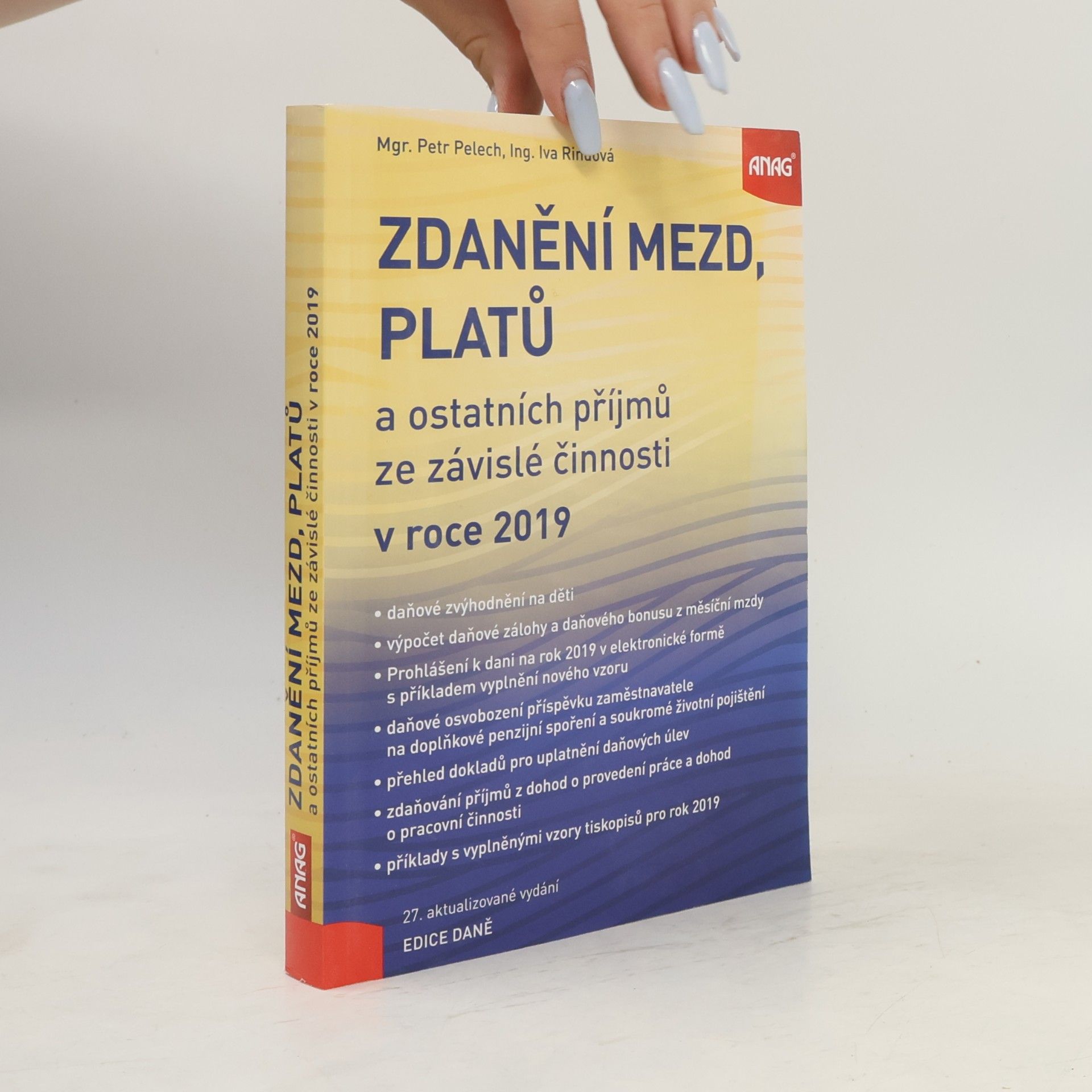 Iva Rindová Zdanění mezd, platů a ostatních příjmů ze závislé činnosti v roce 2019