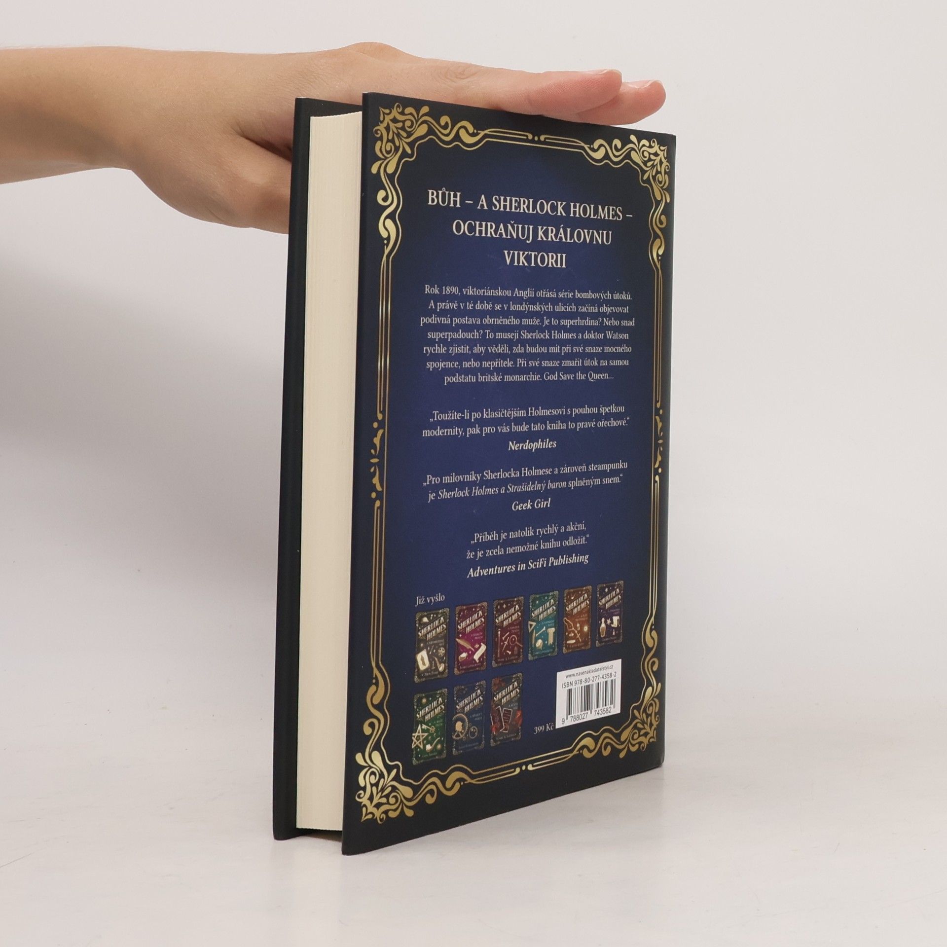 James Lovegrove Sherlock Holmes a Strašidelný baron