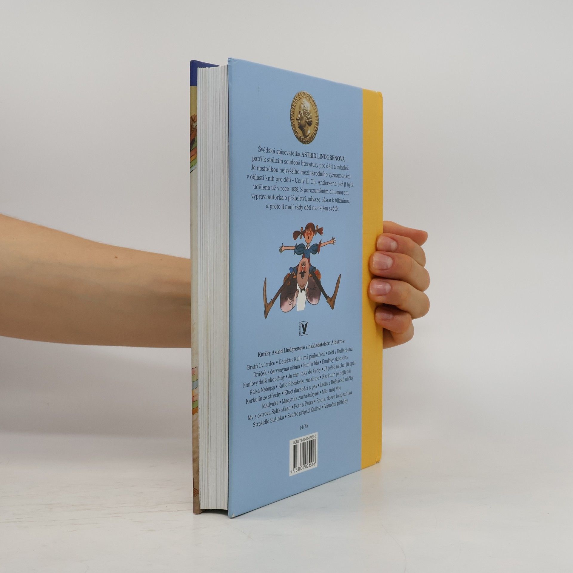 Astrid Lindgren Pipi Dlouhá punčocha