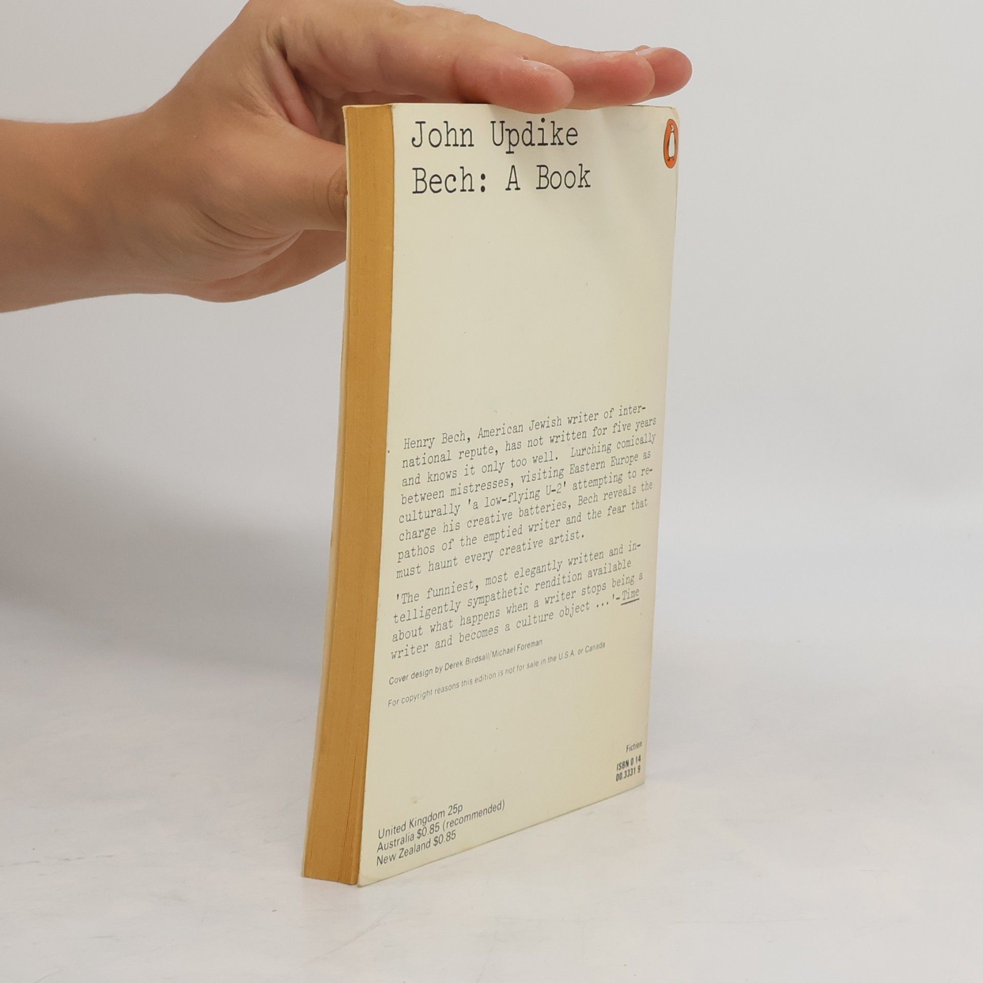 John Updike Bech : a book