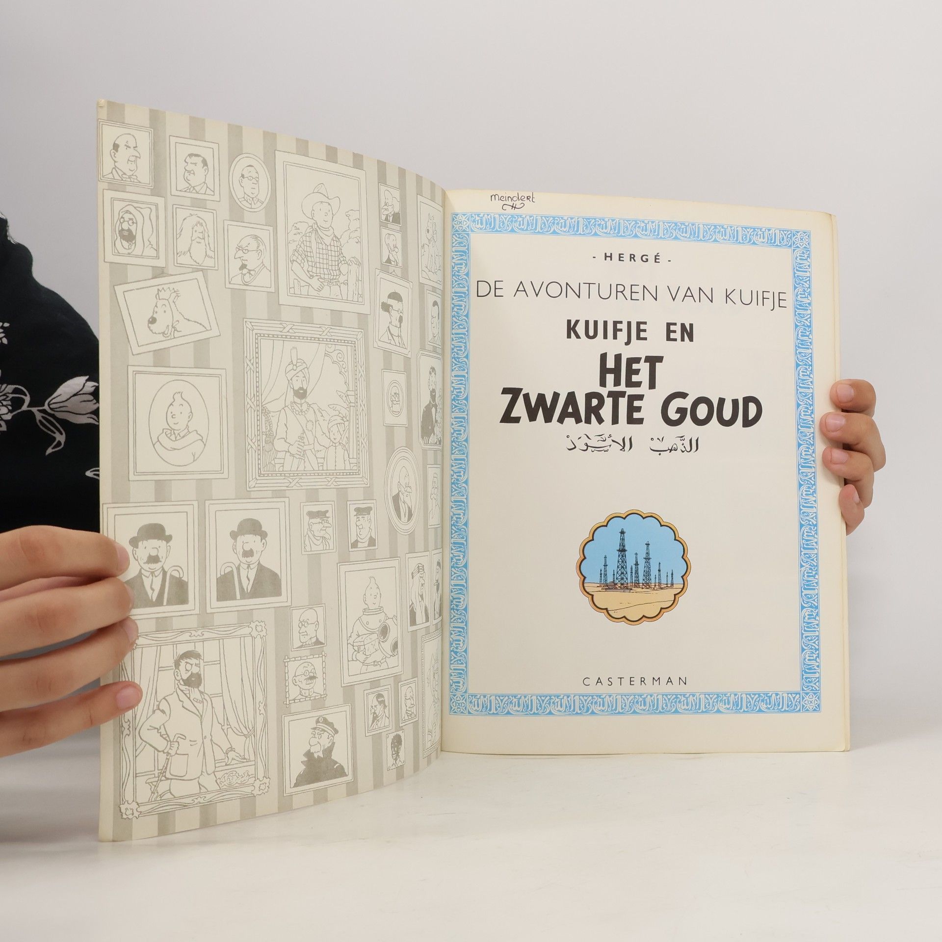 Hergé De Avonturen van Kuifje - 15: Kuifje en het Zwarte Goud