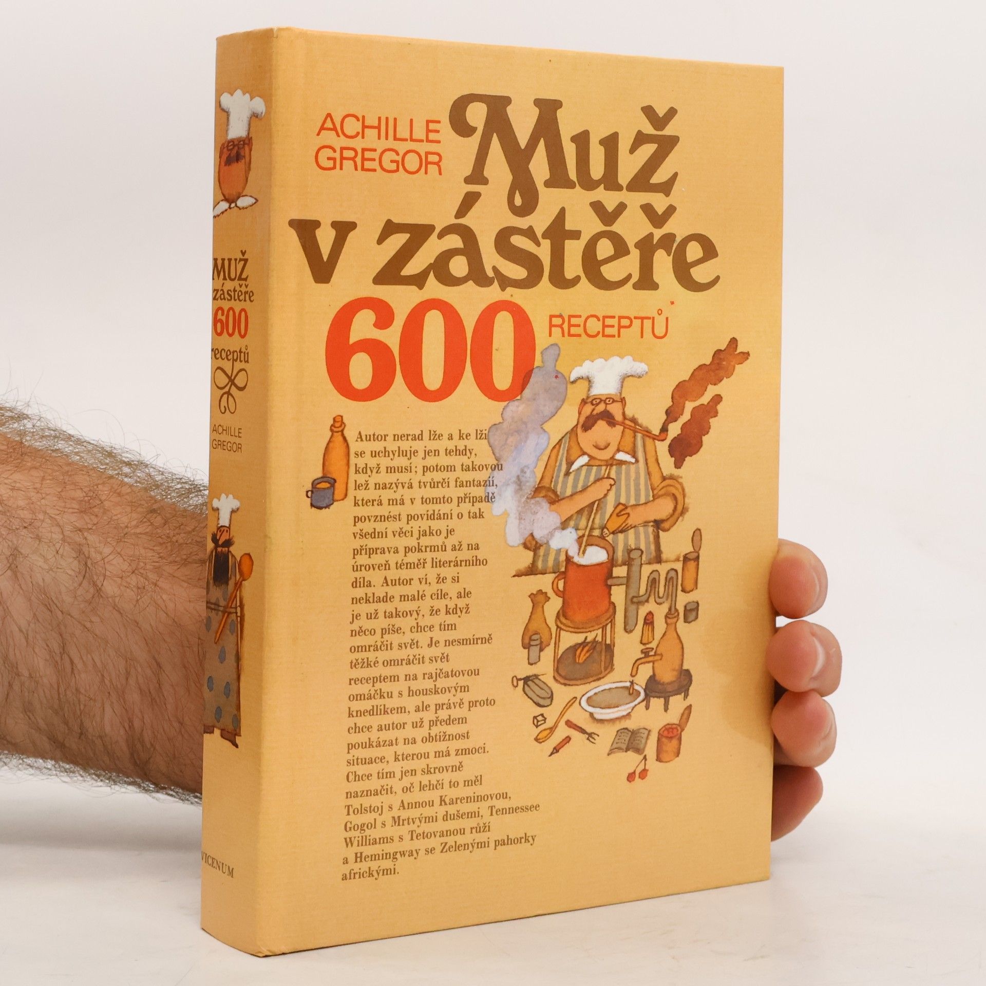 Adolf Born Muž v zástěře. 600 receptů