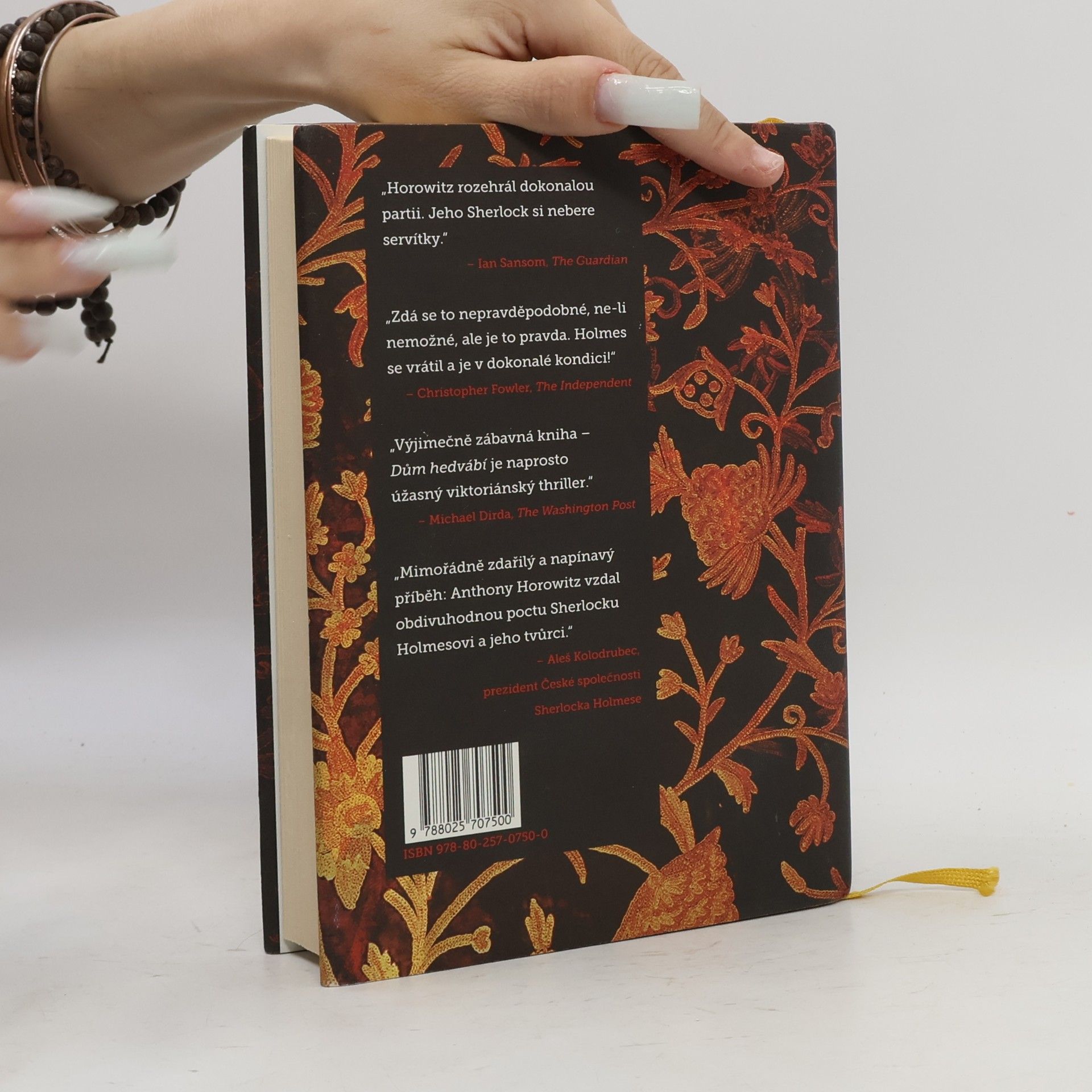 Anthony Horowitz Dům hedvábí. Nové dobrodružství Sherlocka Holmese