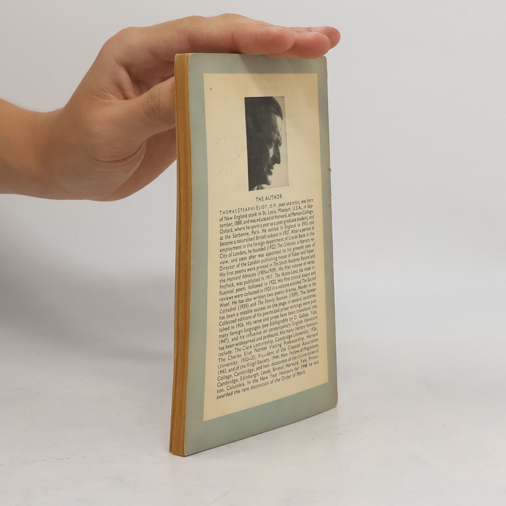 T. S. Eliot Selected Poems