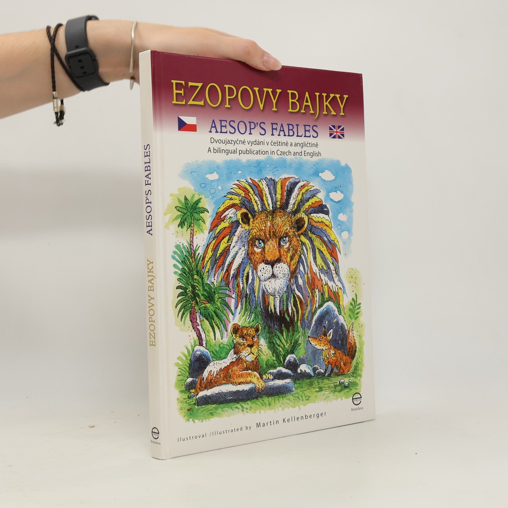 Äsop Ezopovy bajky: Dvoujazyčné vydání v češtině a angličtině
