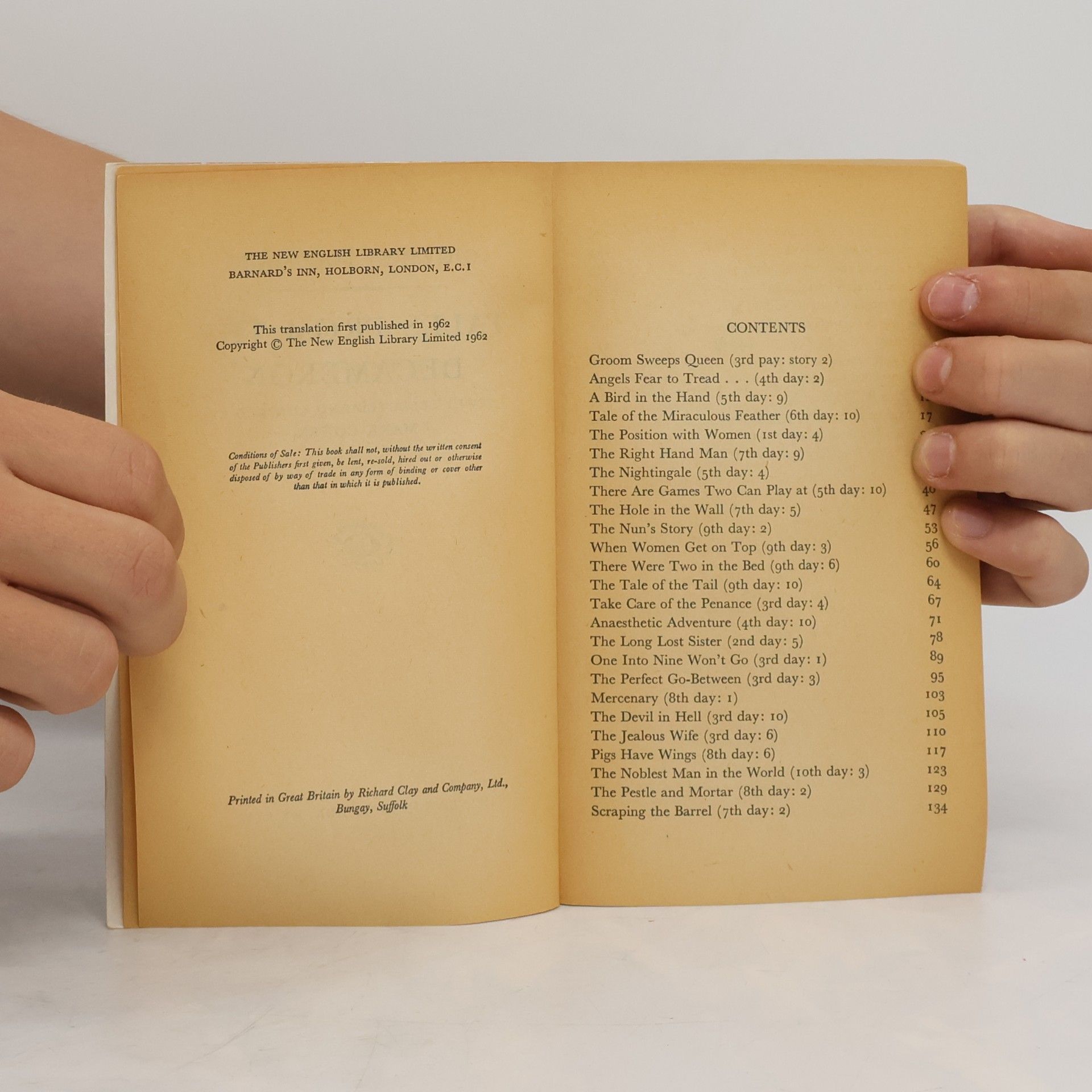 Giovanni Boccaccio Tales from the Decameron