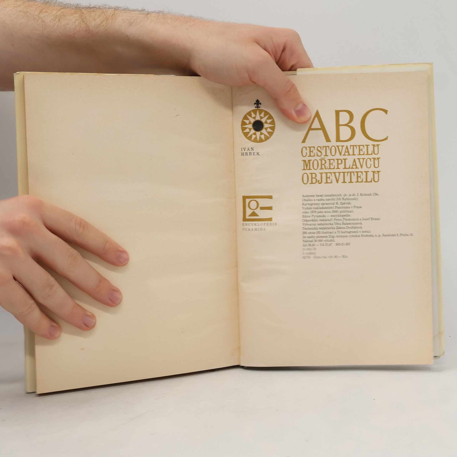 Ivan Hrbek ABC cestovatelů, mořeplavců, objevitelů