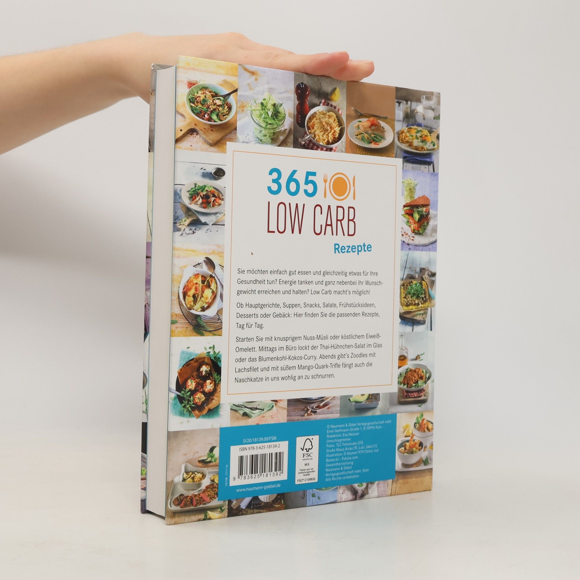 Autorenkollektiv 365 Low-Carb-Rezepte