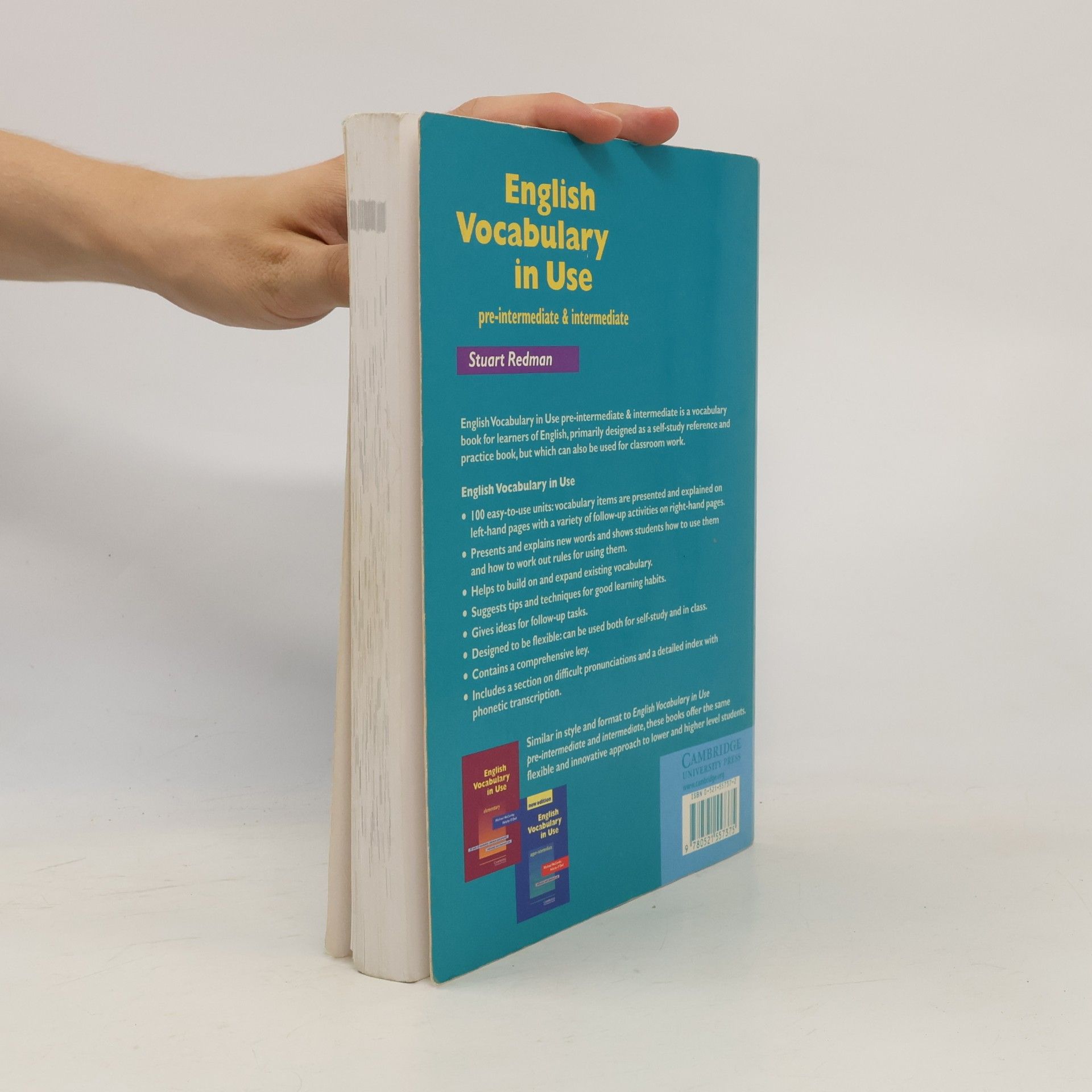 Stuart Redman English vocabulary in use: Pre-intermediate and intermediate