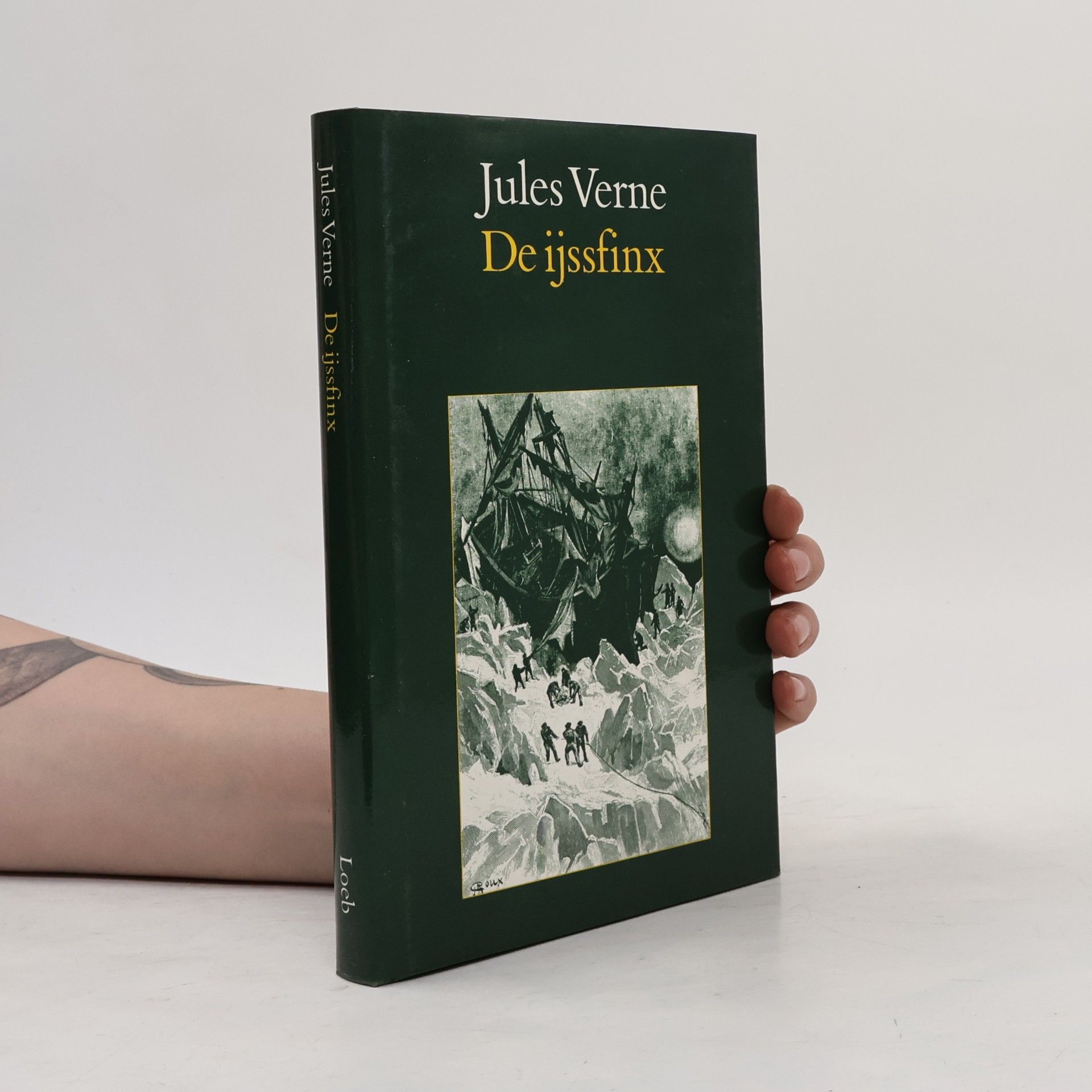 Pieter Verhulst Jules Verne groene reeks: De ijssfinx