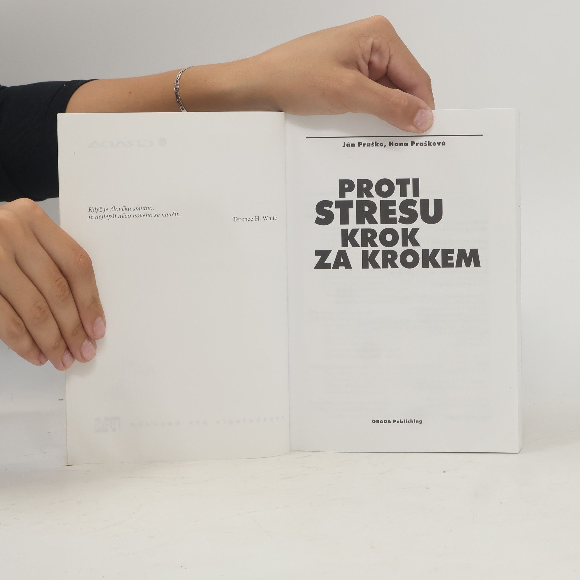 Ján Praško Proti stresu krok za krokem