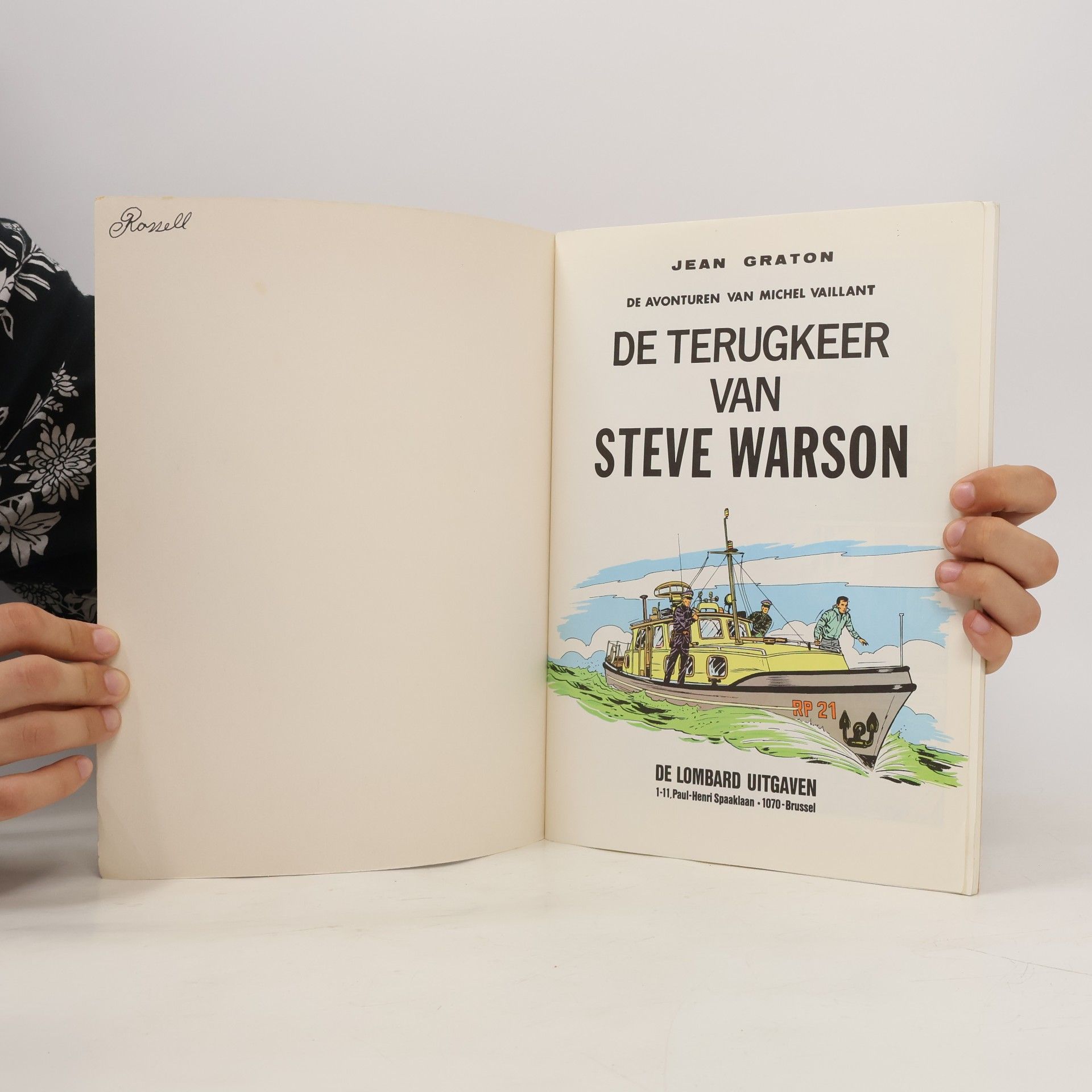 Jean De Graton De terugkeer van Steve Warson