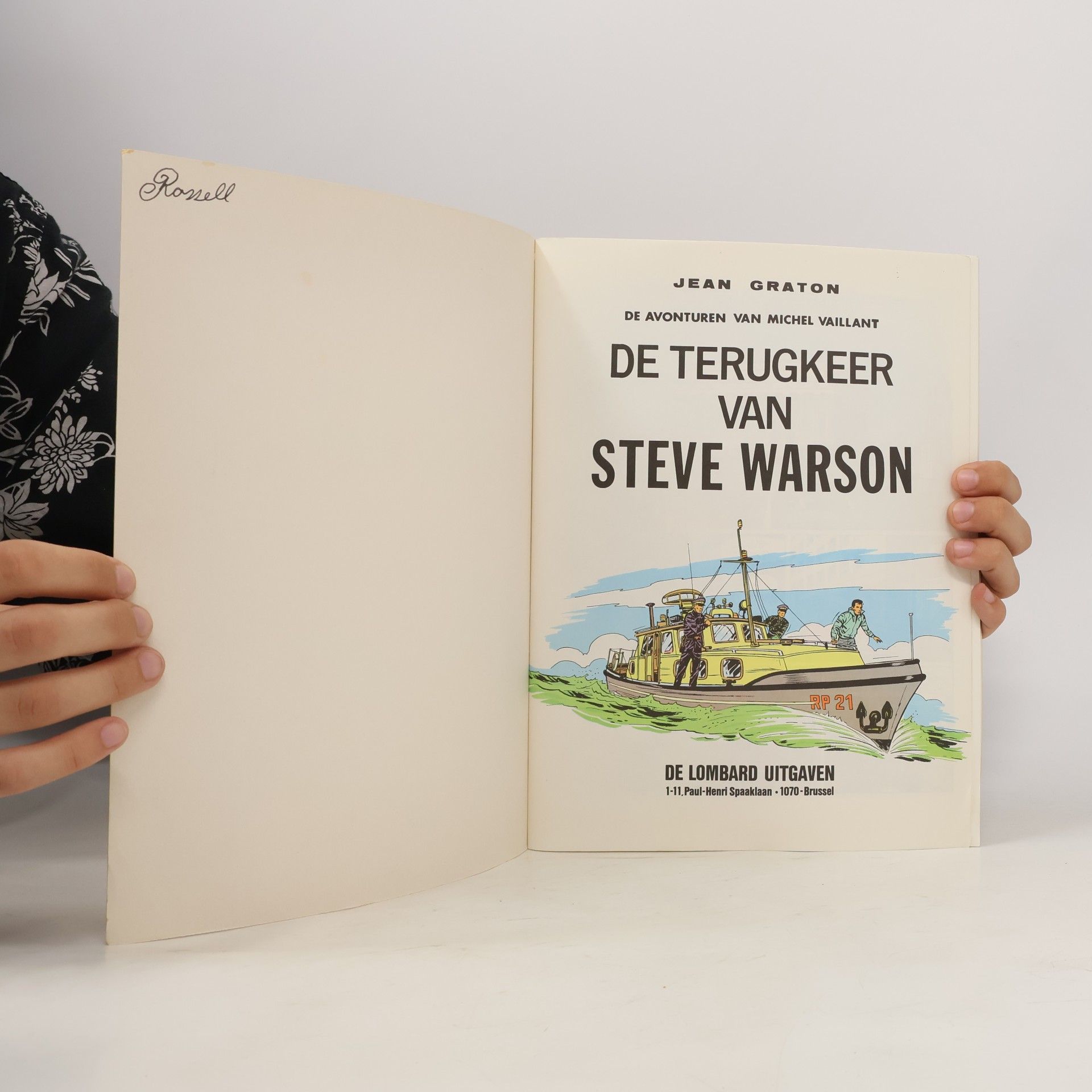 Jean De Graton De terugkeer van Steve Warson
