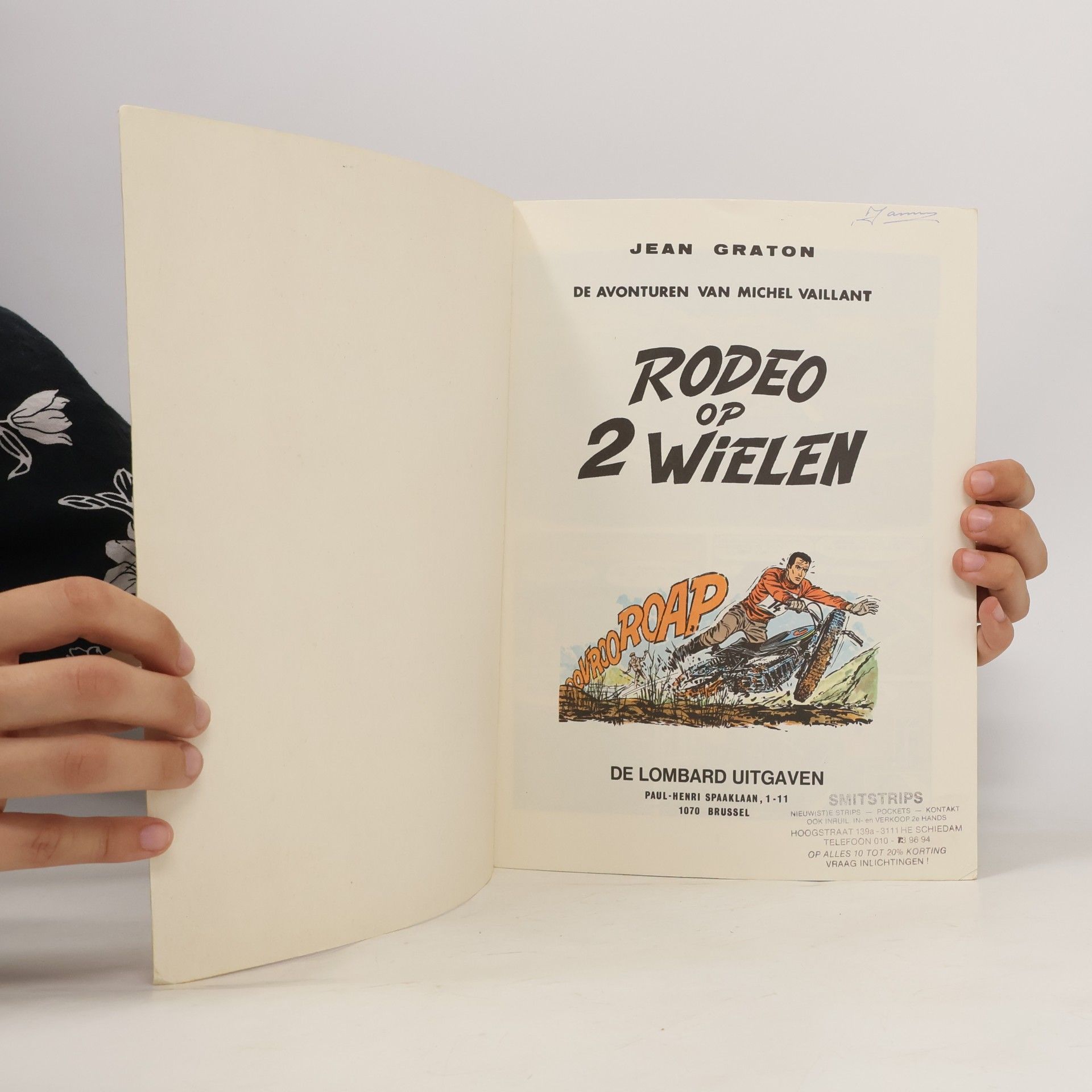 Jean Graton Rodeo op 2 wielen