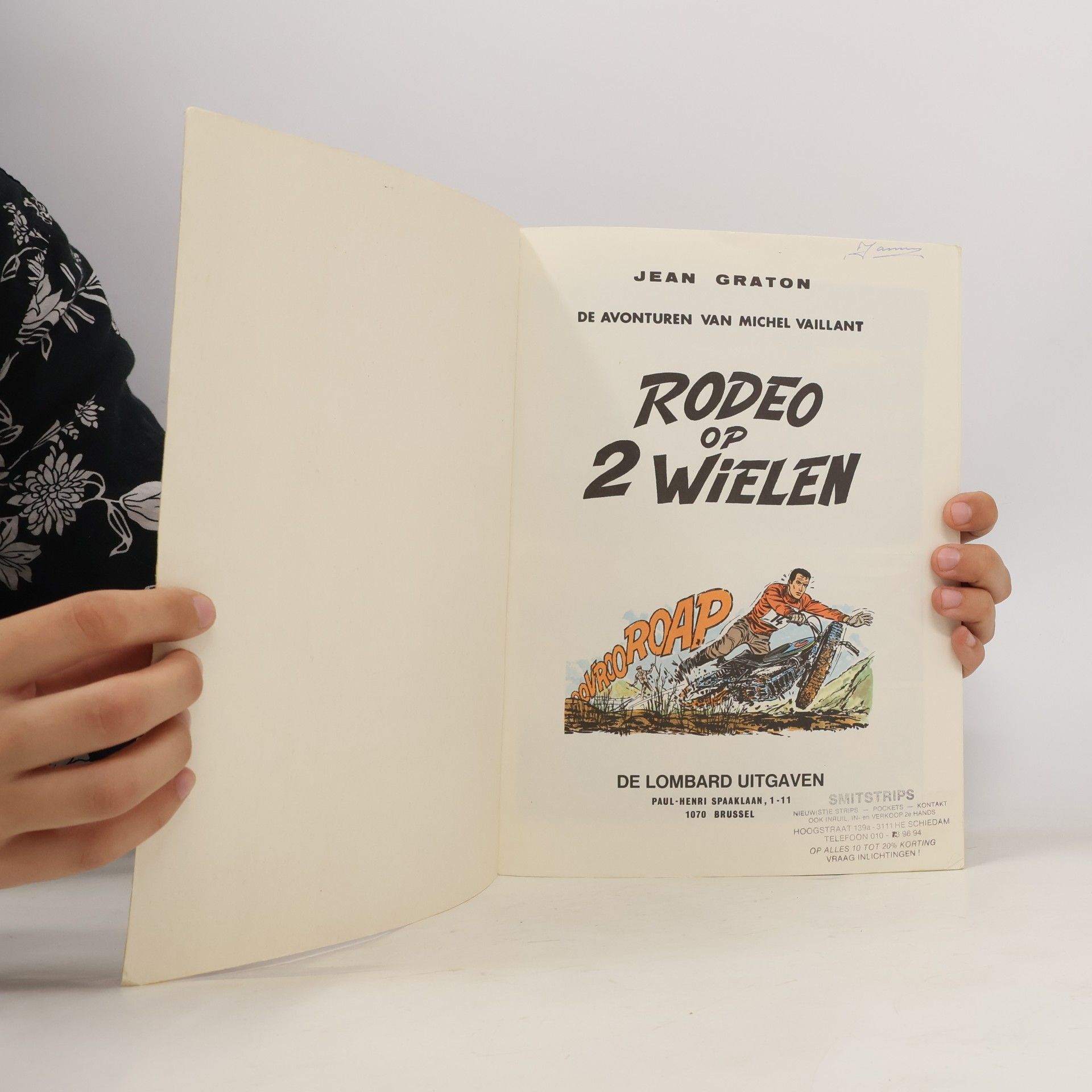 Jean Graton Rodeo op 2 wielen