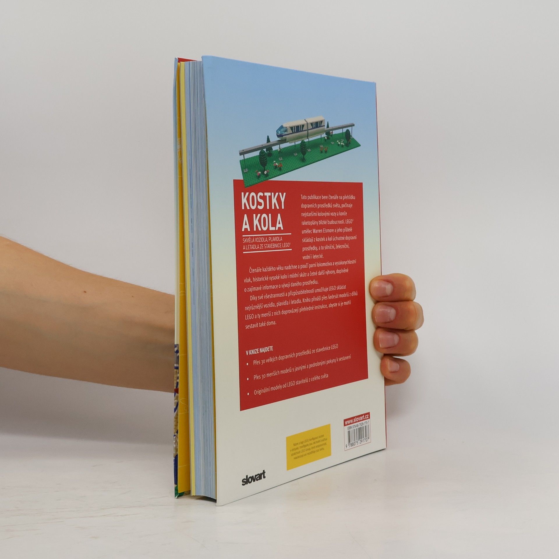 Waren Elsmore Kostky a kola: Skvělá vozidla, plavidla a letadla ze stavebnice LEGO®