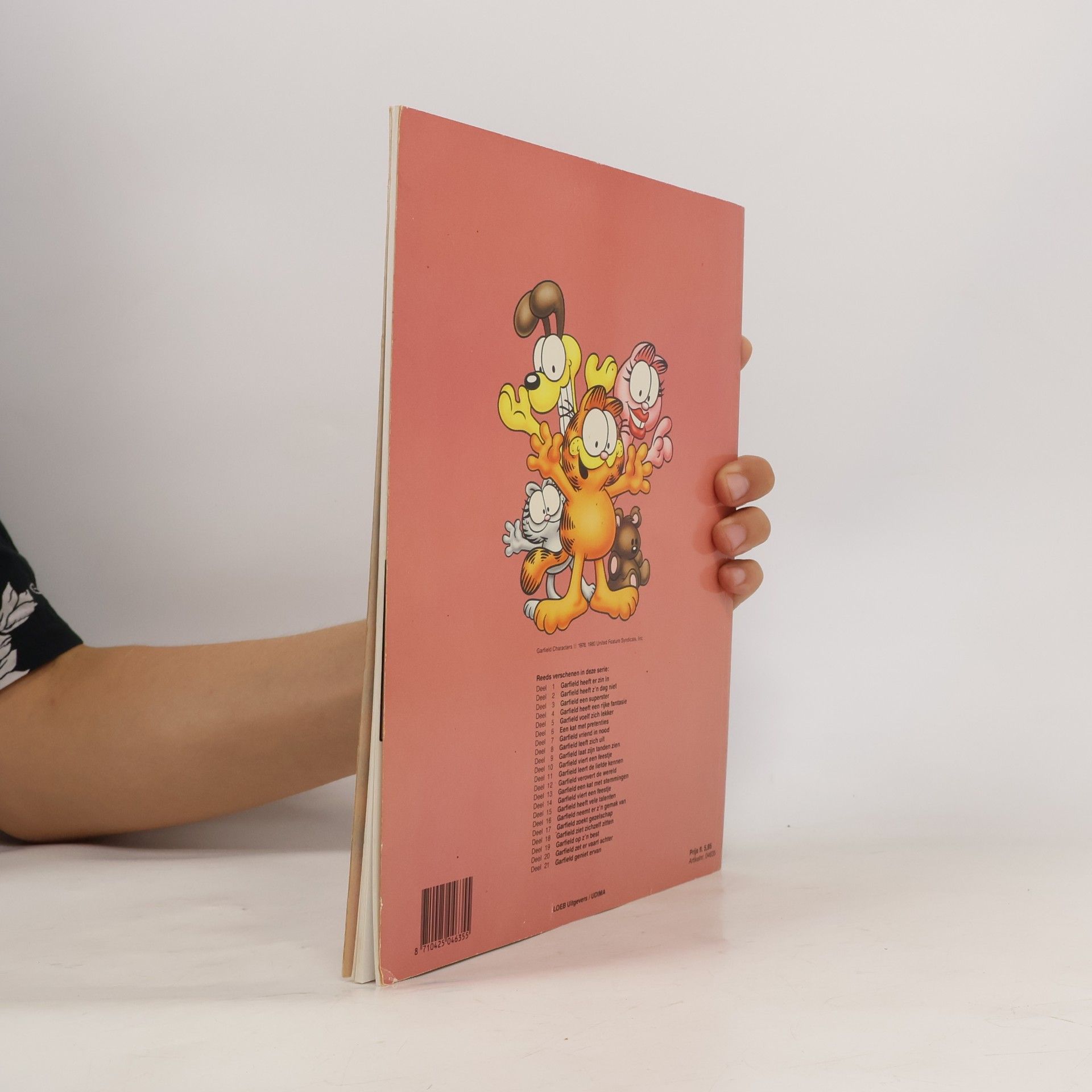 Jim Davis Garfield geniet ervan. Deel 21