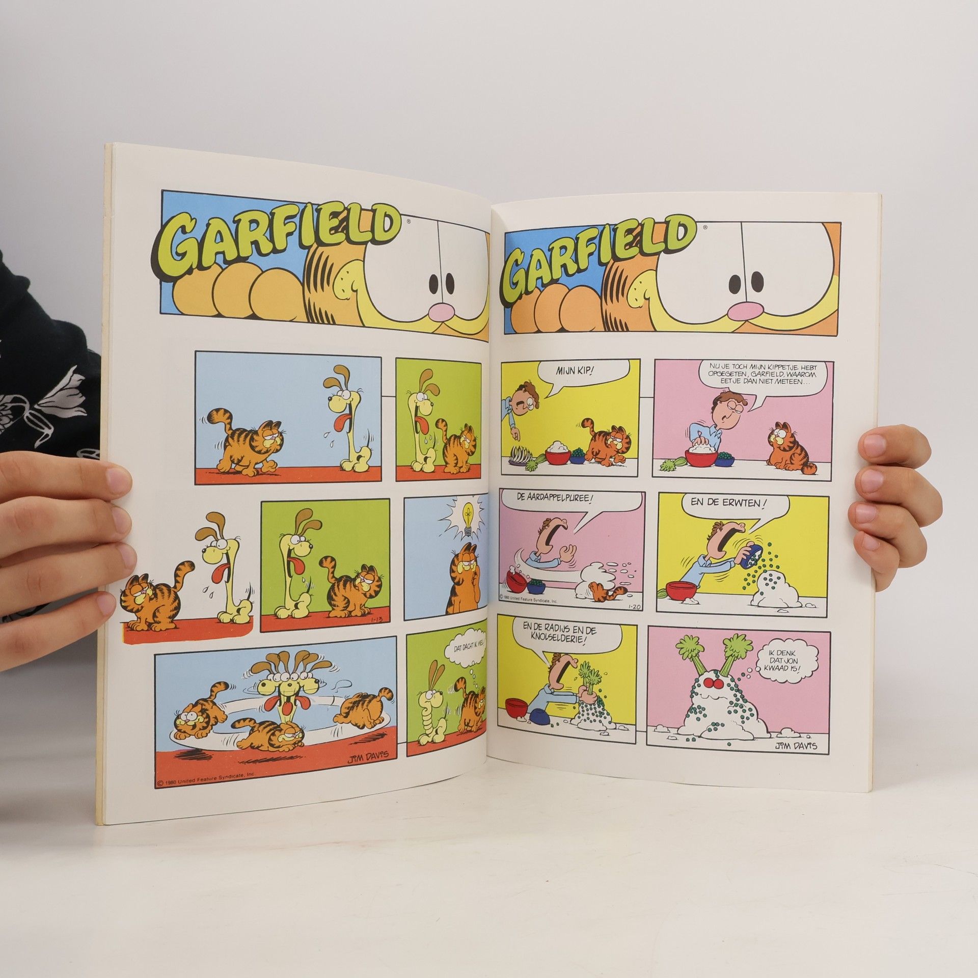 Jim Davis Garfield geniet ervan. Deel 21