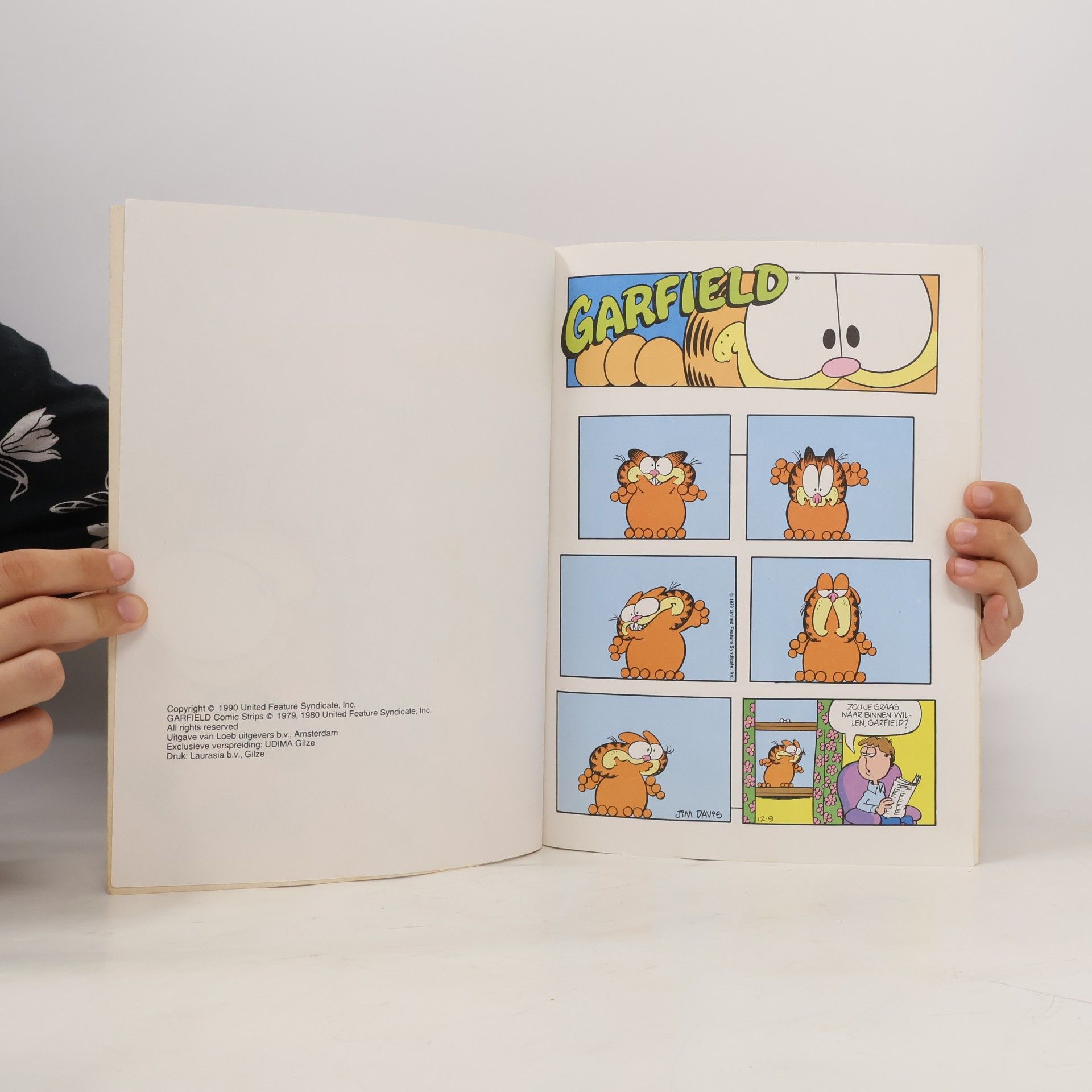 Jim Davis Garfield geniet ervan. Deel 21