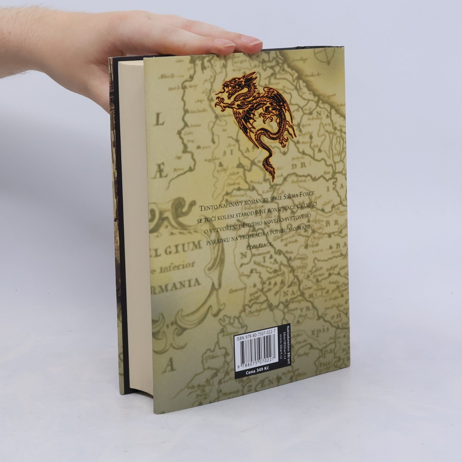 James Rollins Mapa z kostí