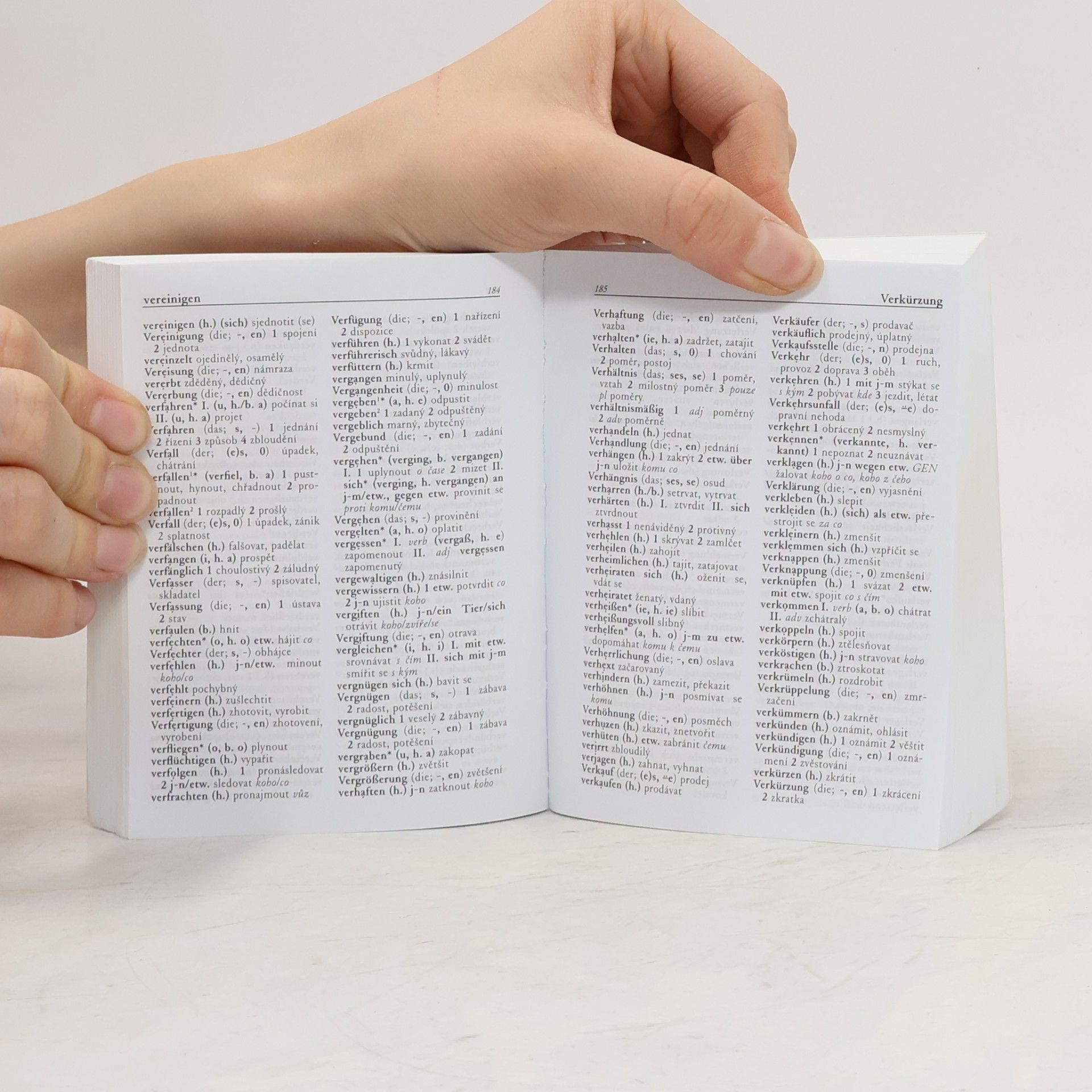 Various authors Německo-český česko-německý slovník, kapesní