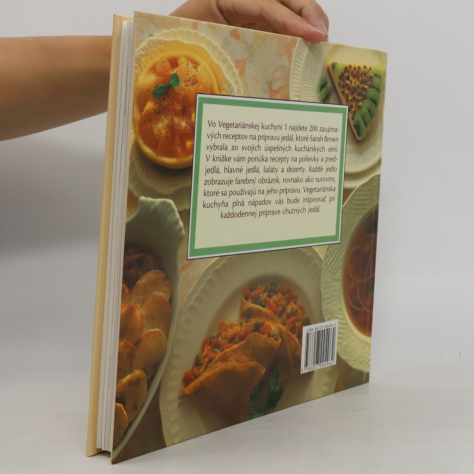 Sarah Brown Vegetariánska kuchyňa 1