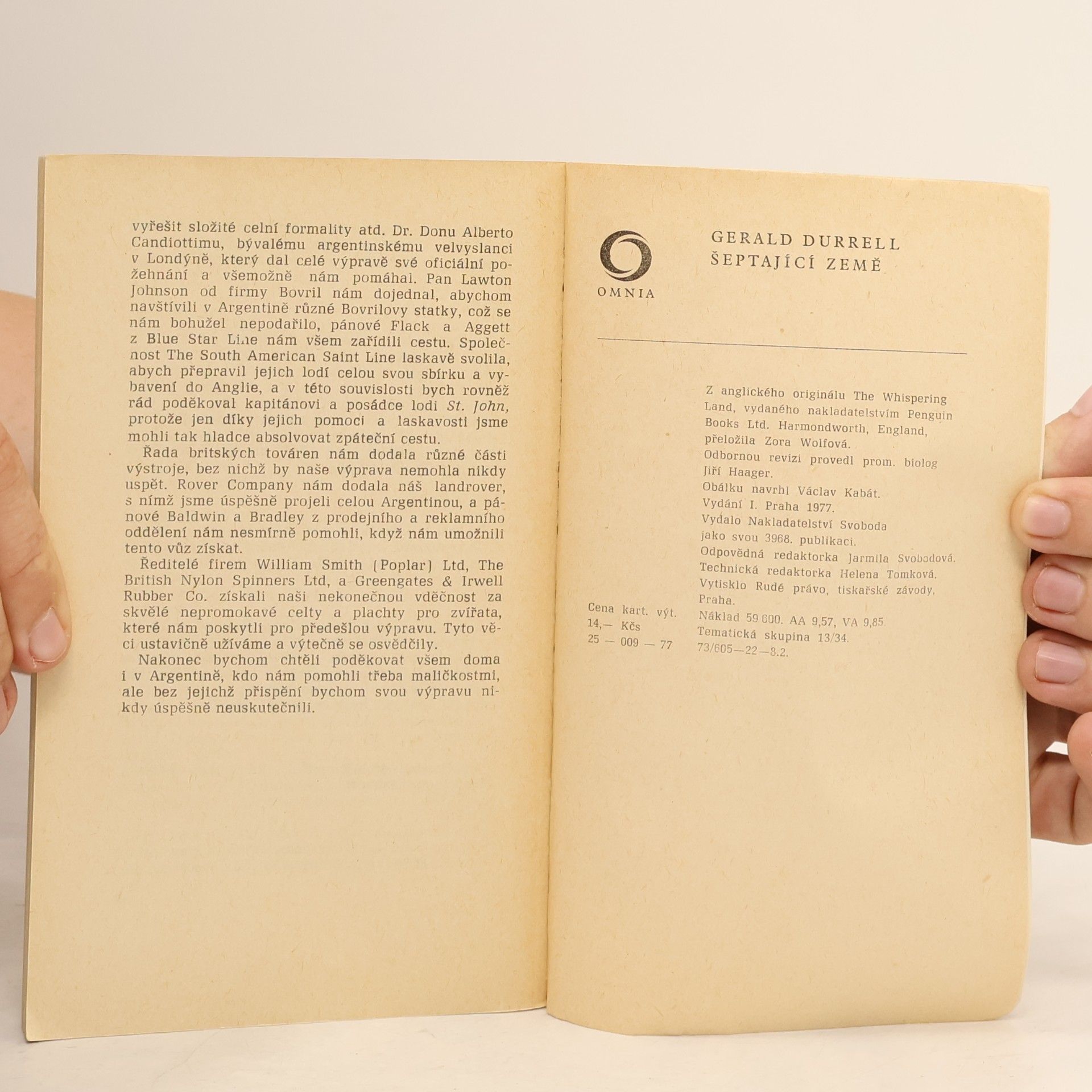 Gerald Durrell Šeptající země