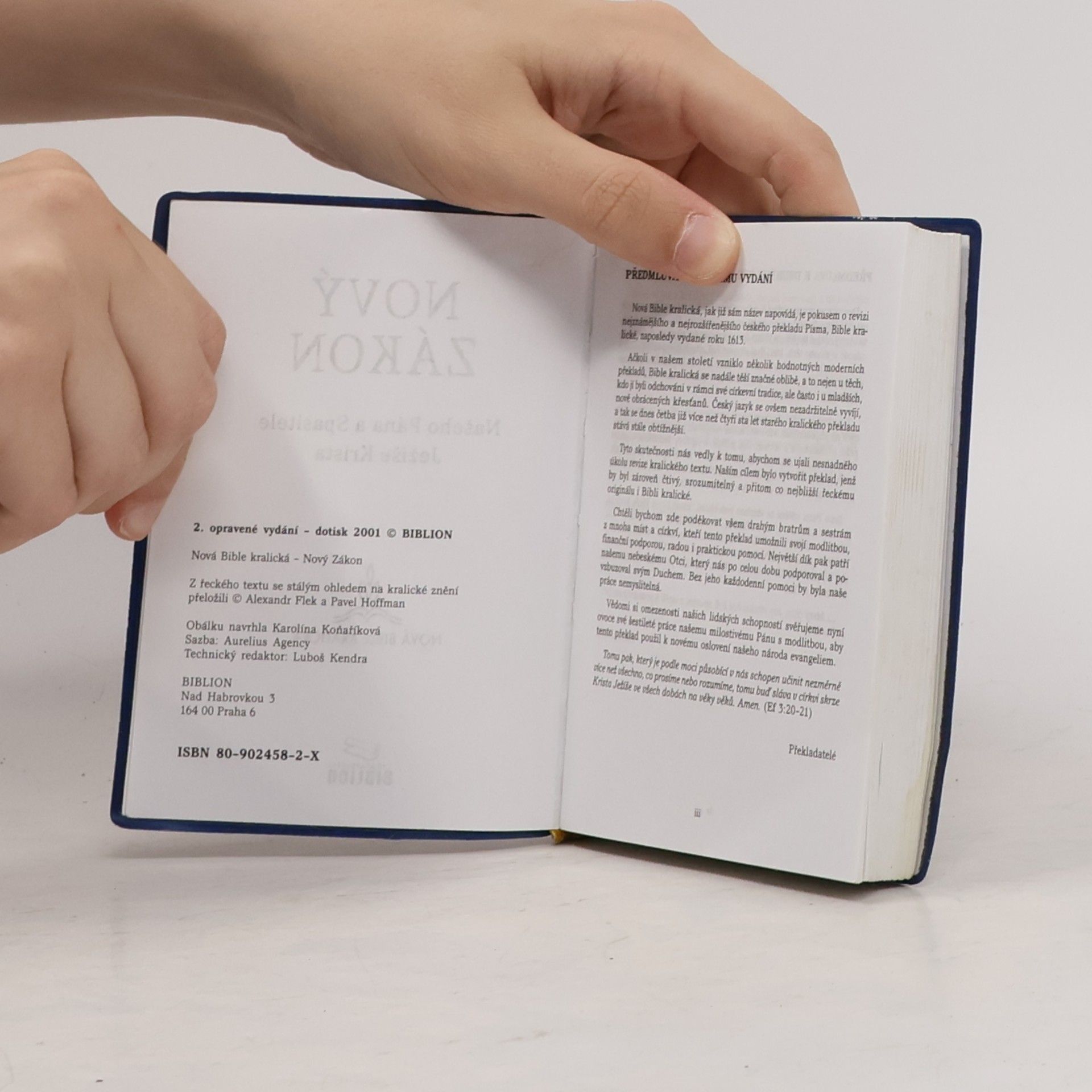 Alexandr Flek Nová Bible kralická - Nový zákon