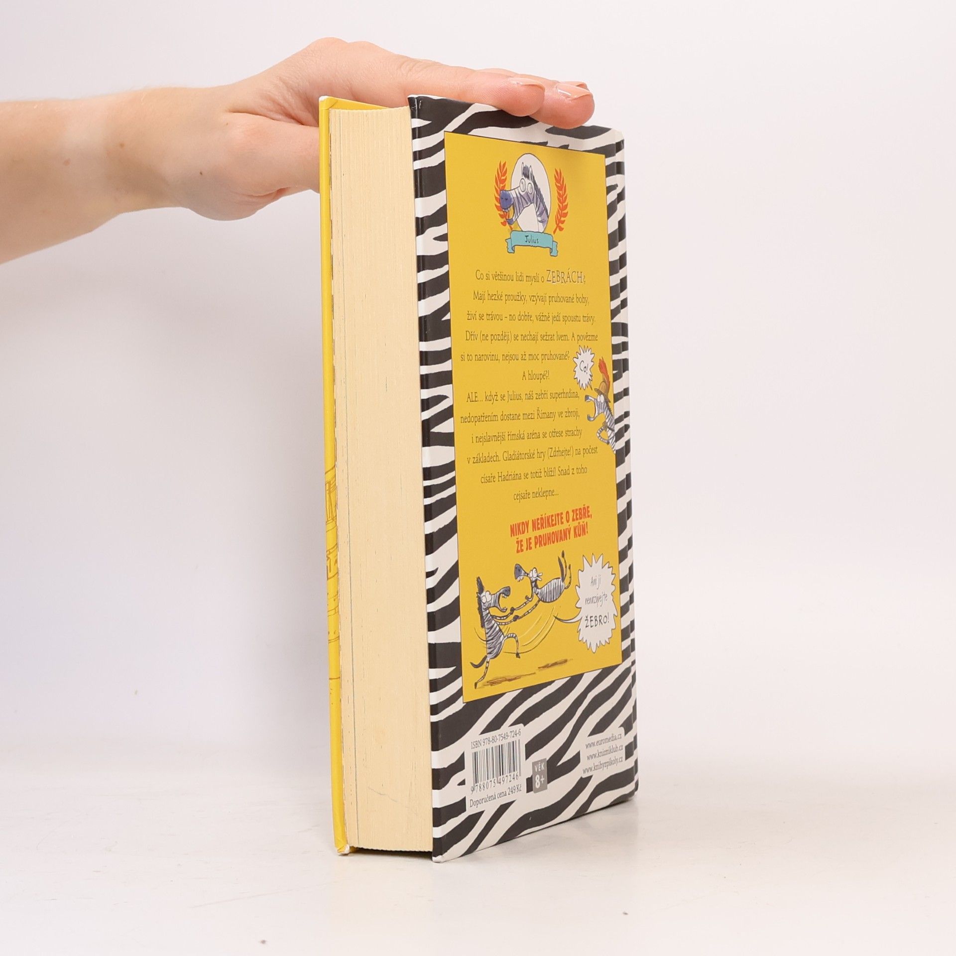 Gary Northfield Zebra Julius. Římani, třeste se!