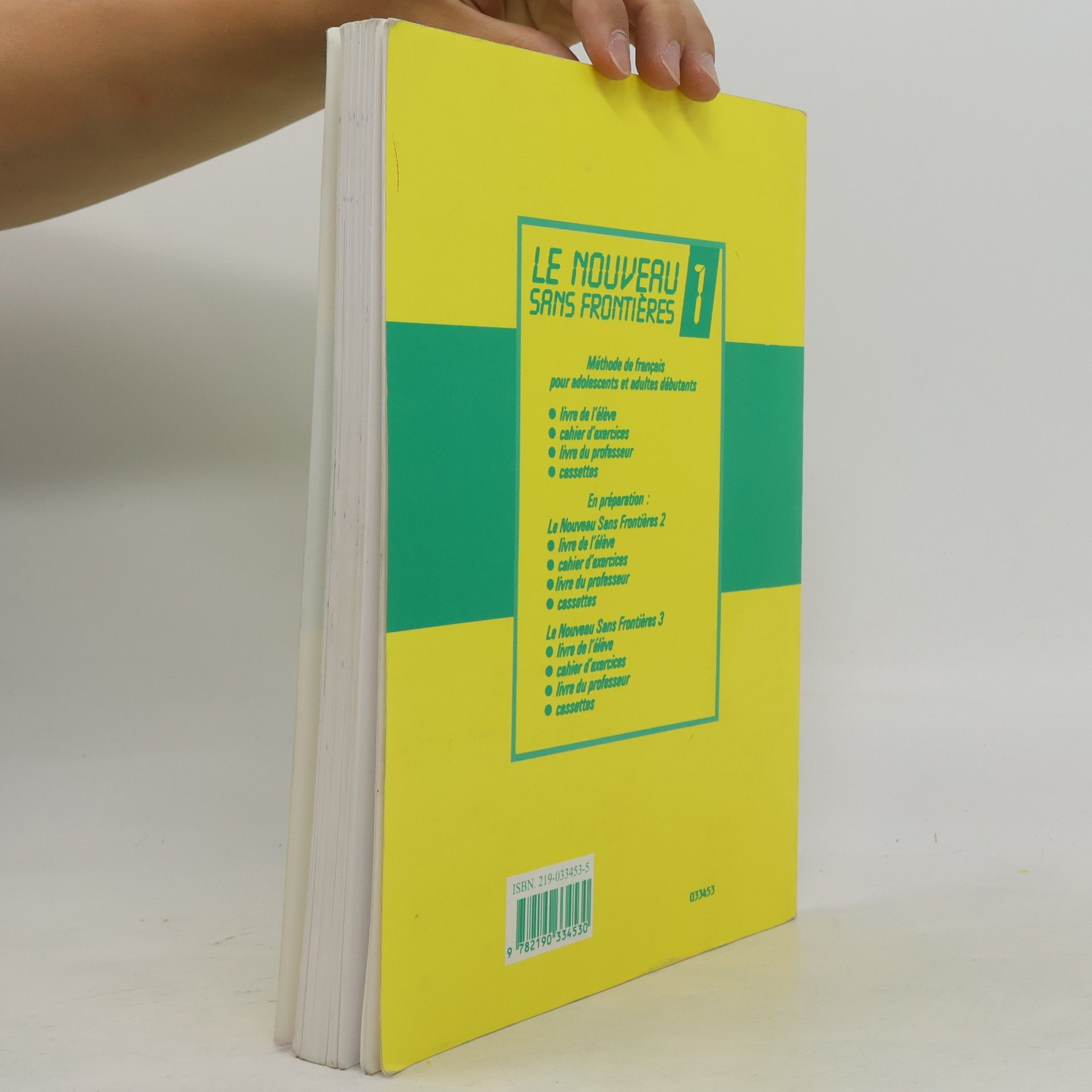 Michèle Verdelhan-Bourgade Le nouveau sans frontieres: Méthode de français. 1, Cahier d'exercices
