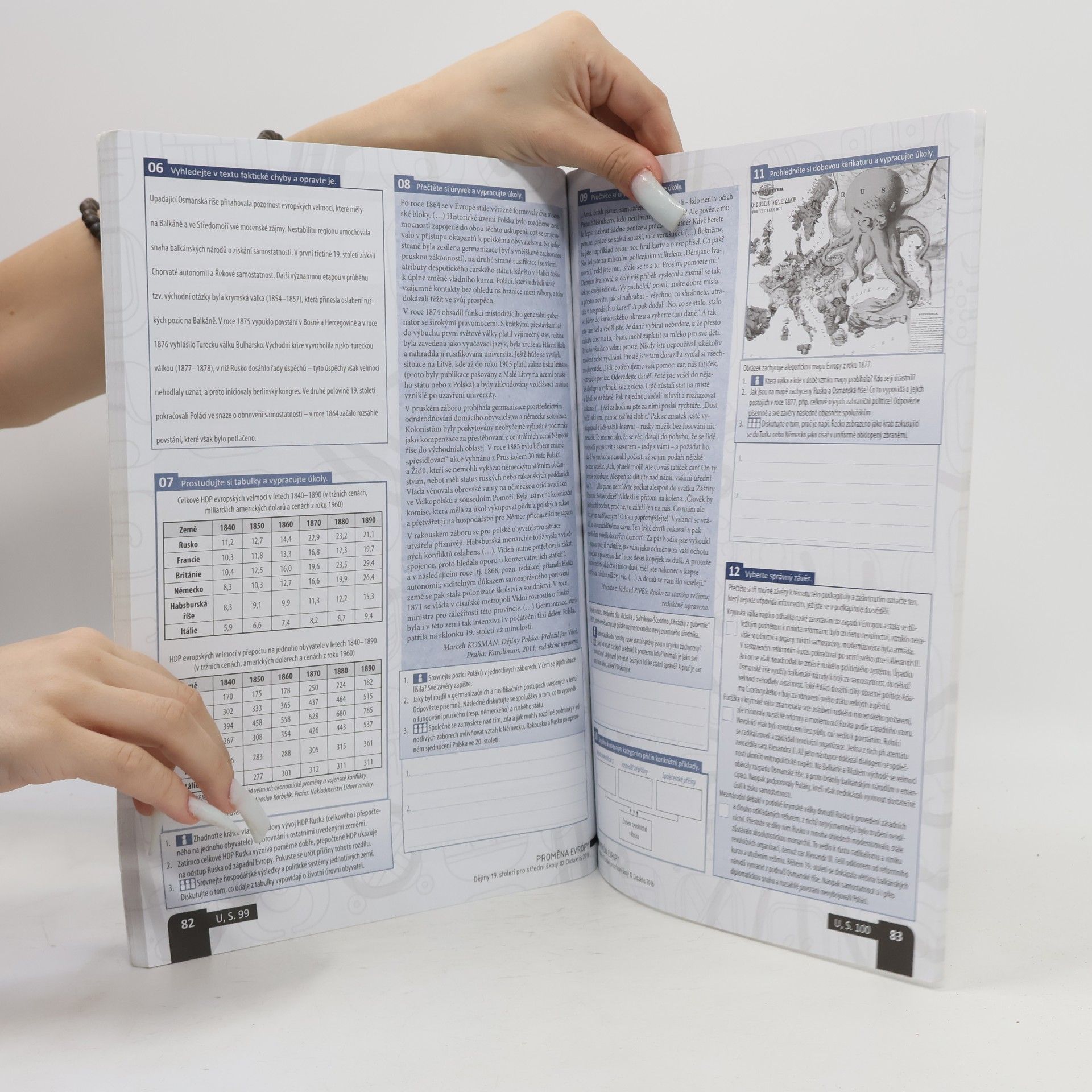 Autorenkollektiv Dějiny 19. století pro střední školy - pracovní sešit