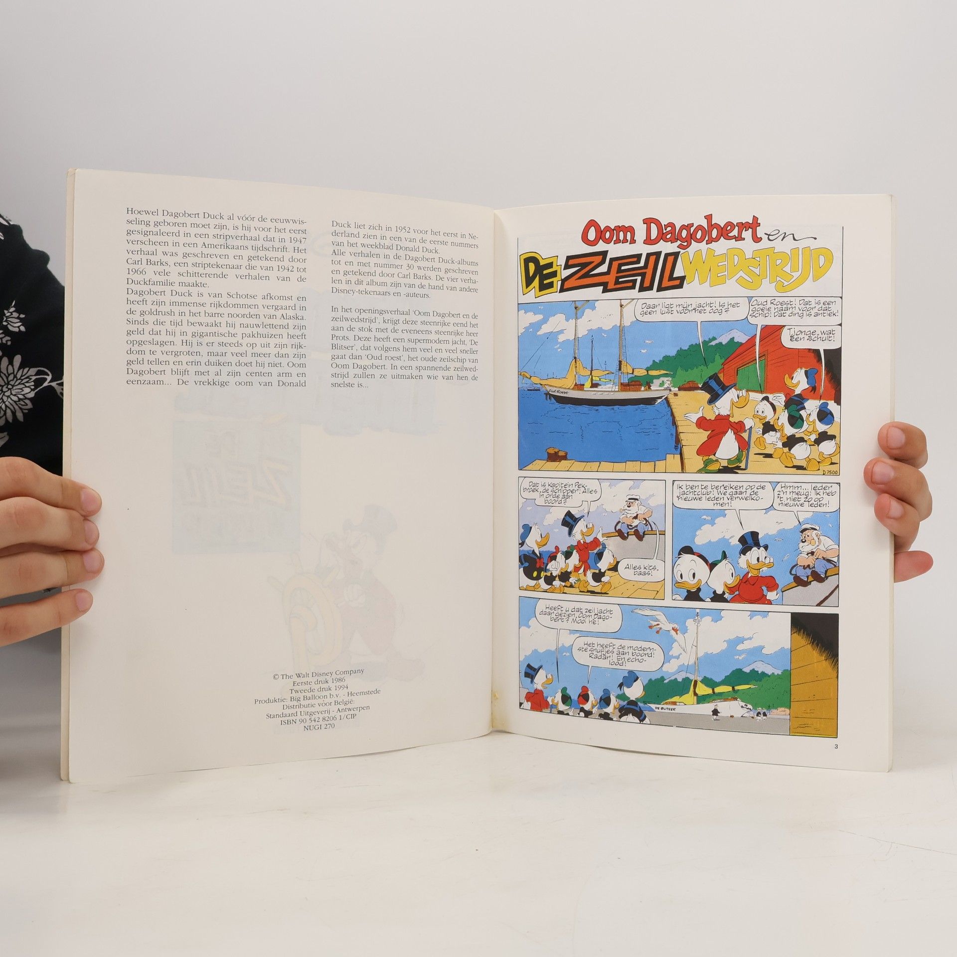 Walt Disney Oom Dagobert en De Zeilwedstrijd 32
