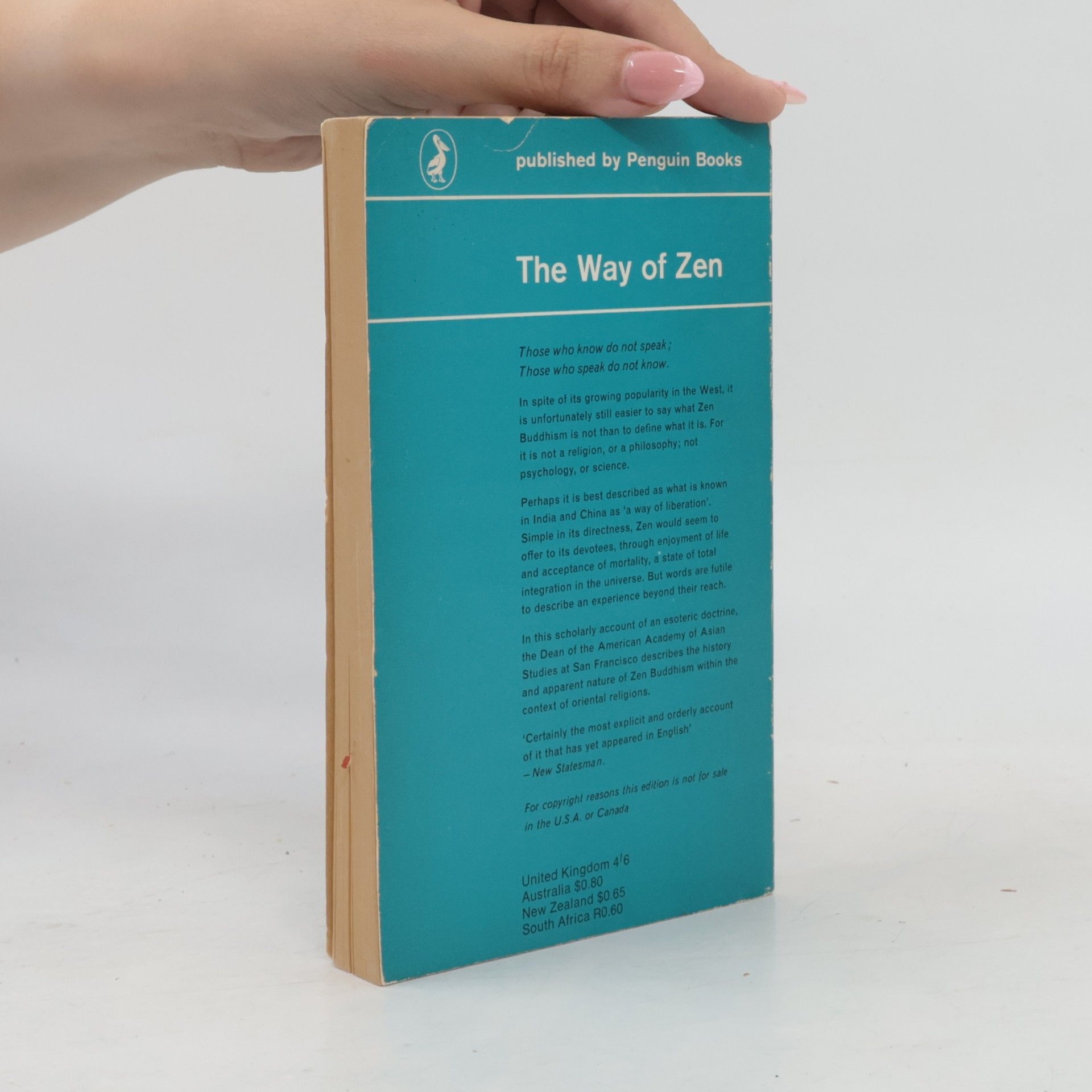 Alan Watts The Way of Zen