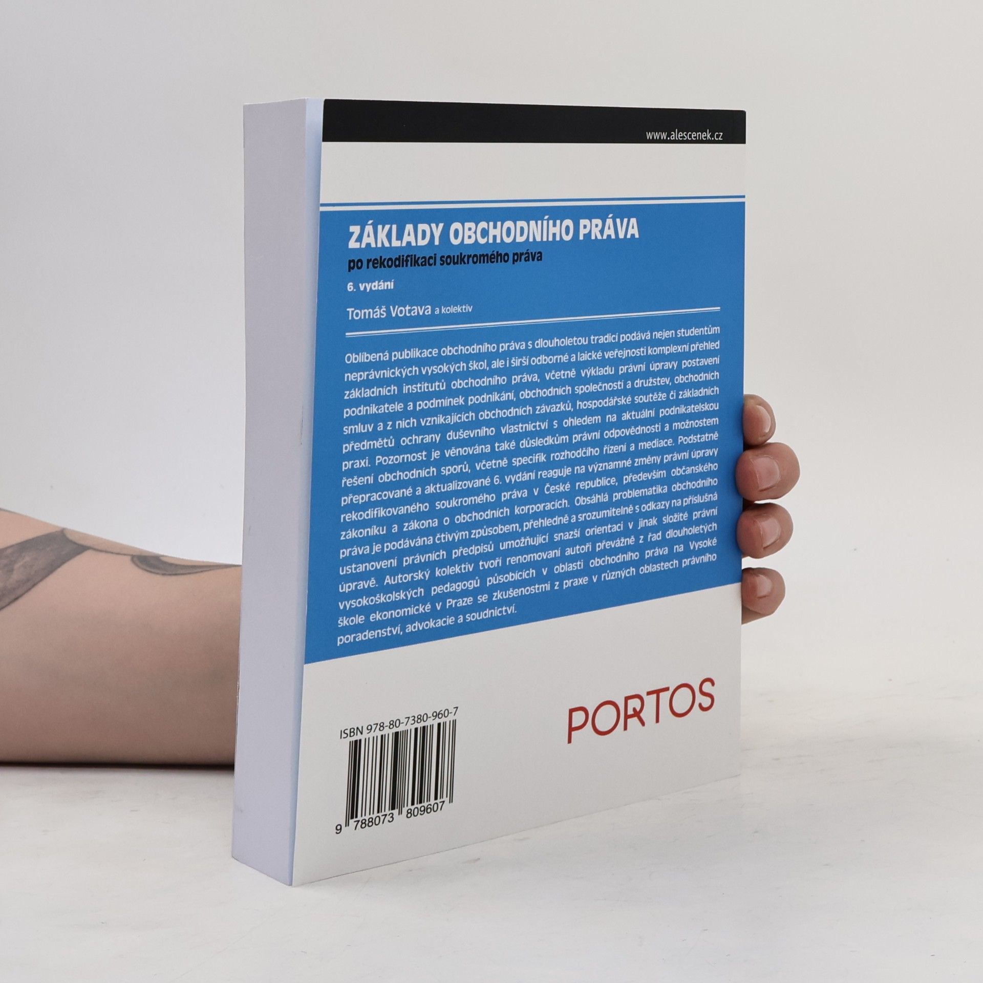 Tomáš Votava Základy obchodního práva po rekodifikaci soukromého práva