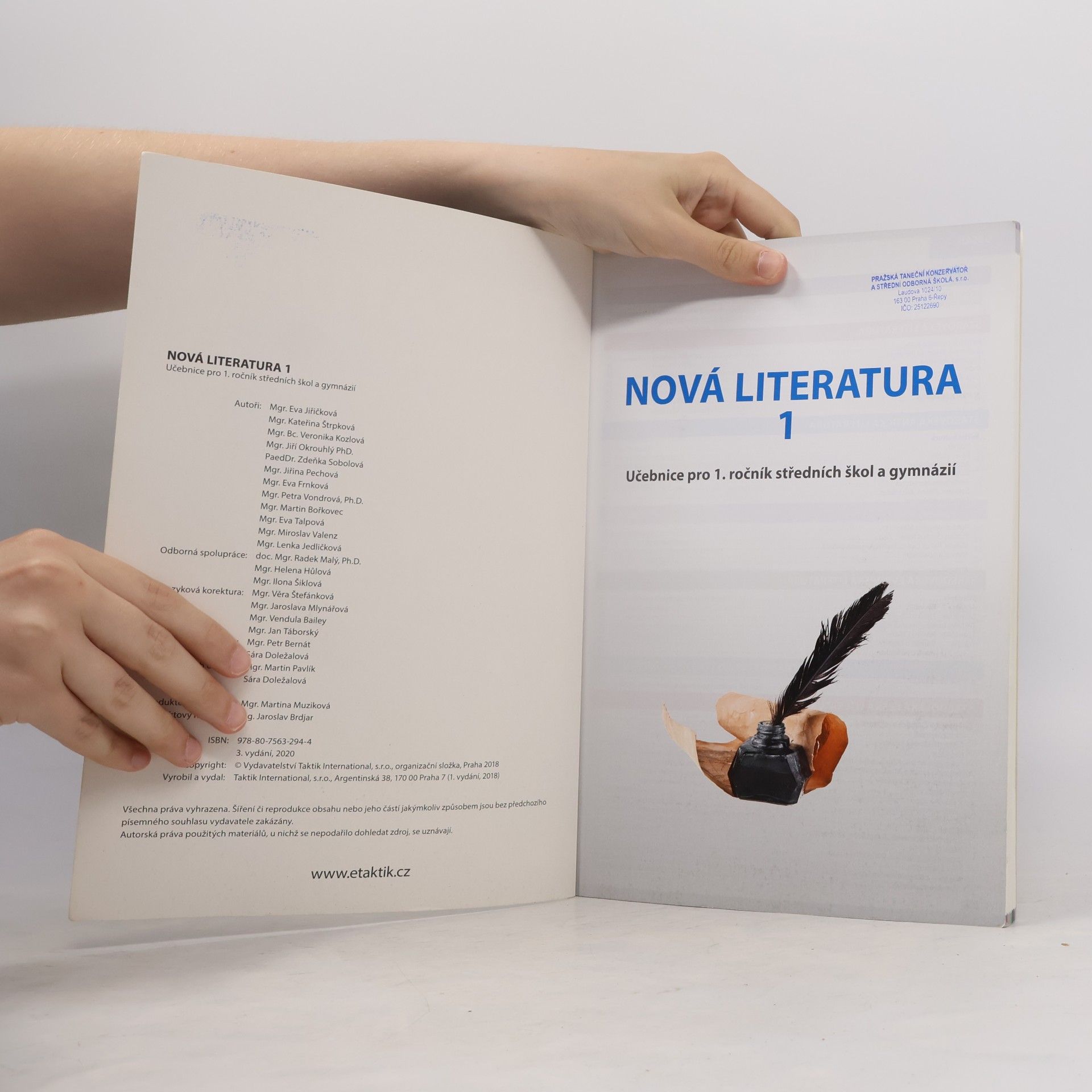 Eva Jiřičková Nová literatura 1 : pro střední školy