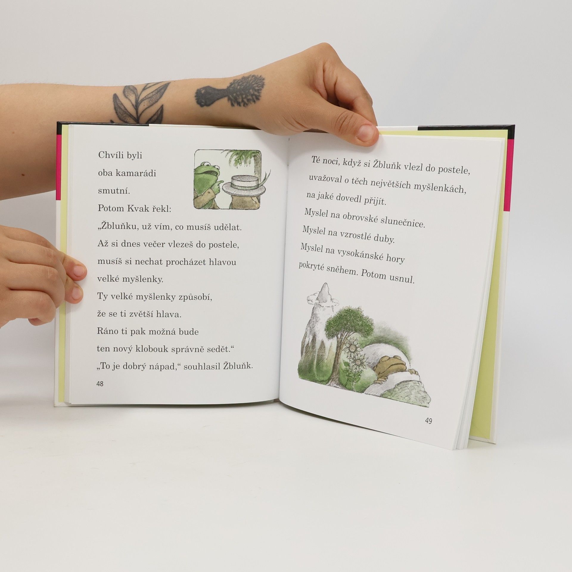 Arnold Lobel Kvak a Žbluňk se bojí rádi