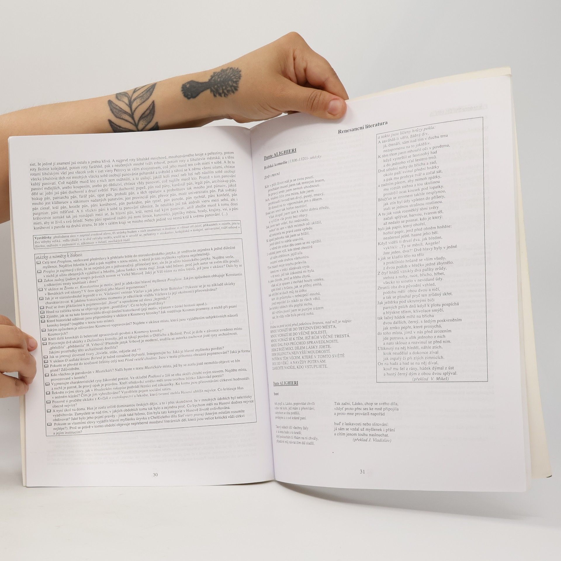 Vladimír Prokop Čítanka k Dějinám literatury od starověku do počátku 19. století