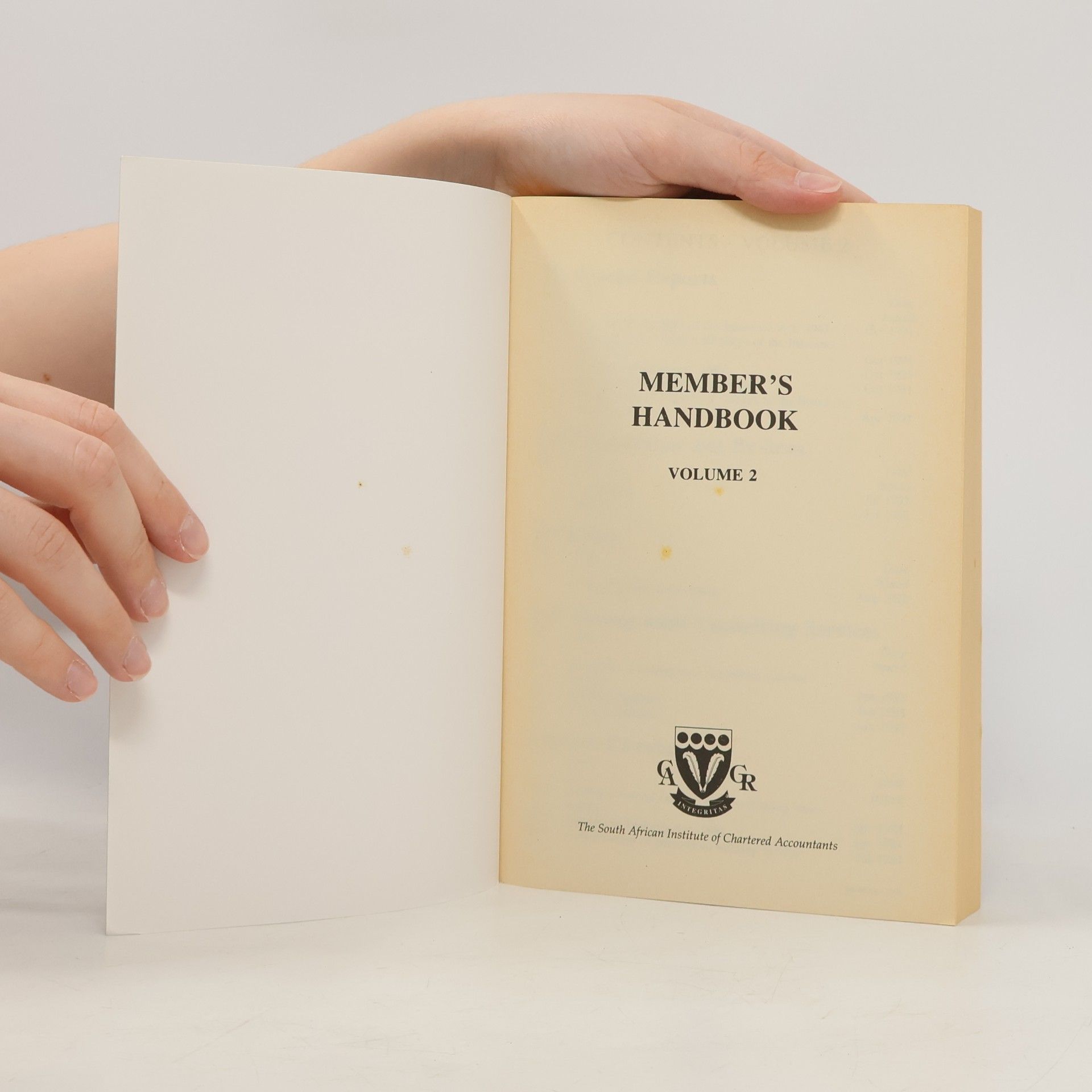 AA.VV. Member's Handbook Volume 2
