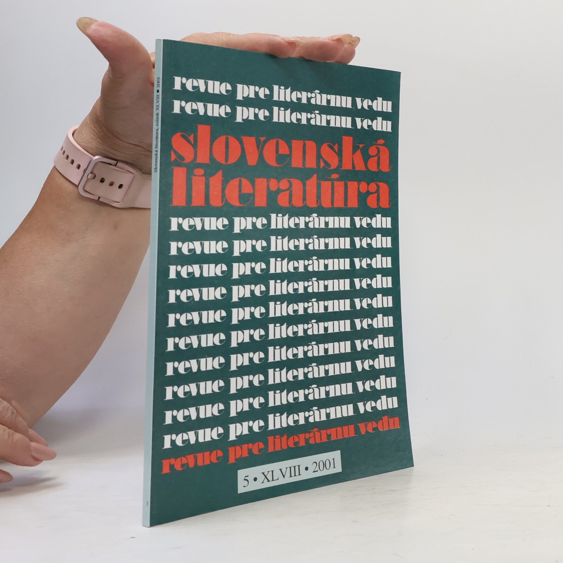 Autorenkollektiv Slovenská literatúra 5/2001