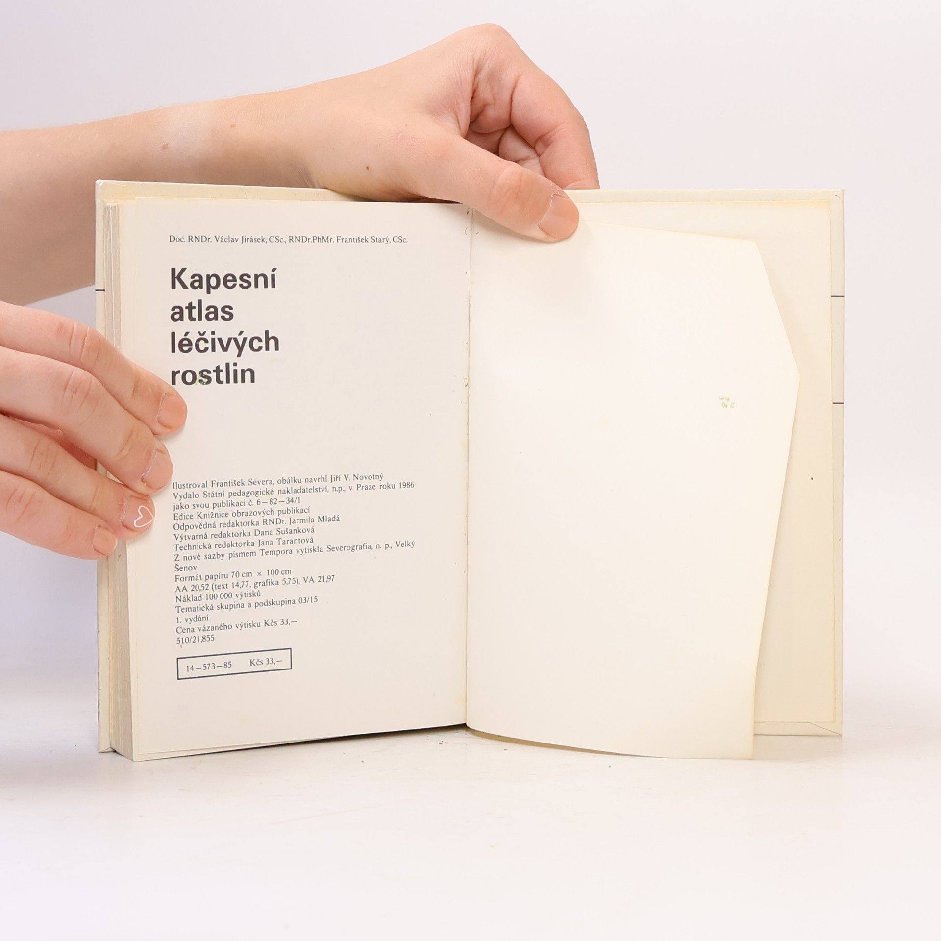 Václav Jirásek Kapesní atlas léčivých rostlin