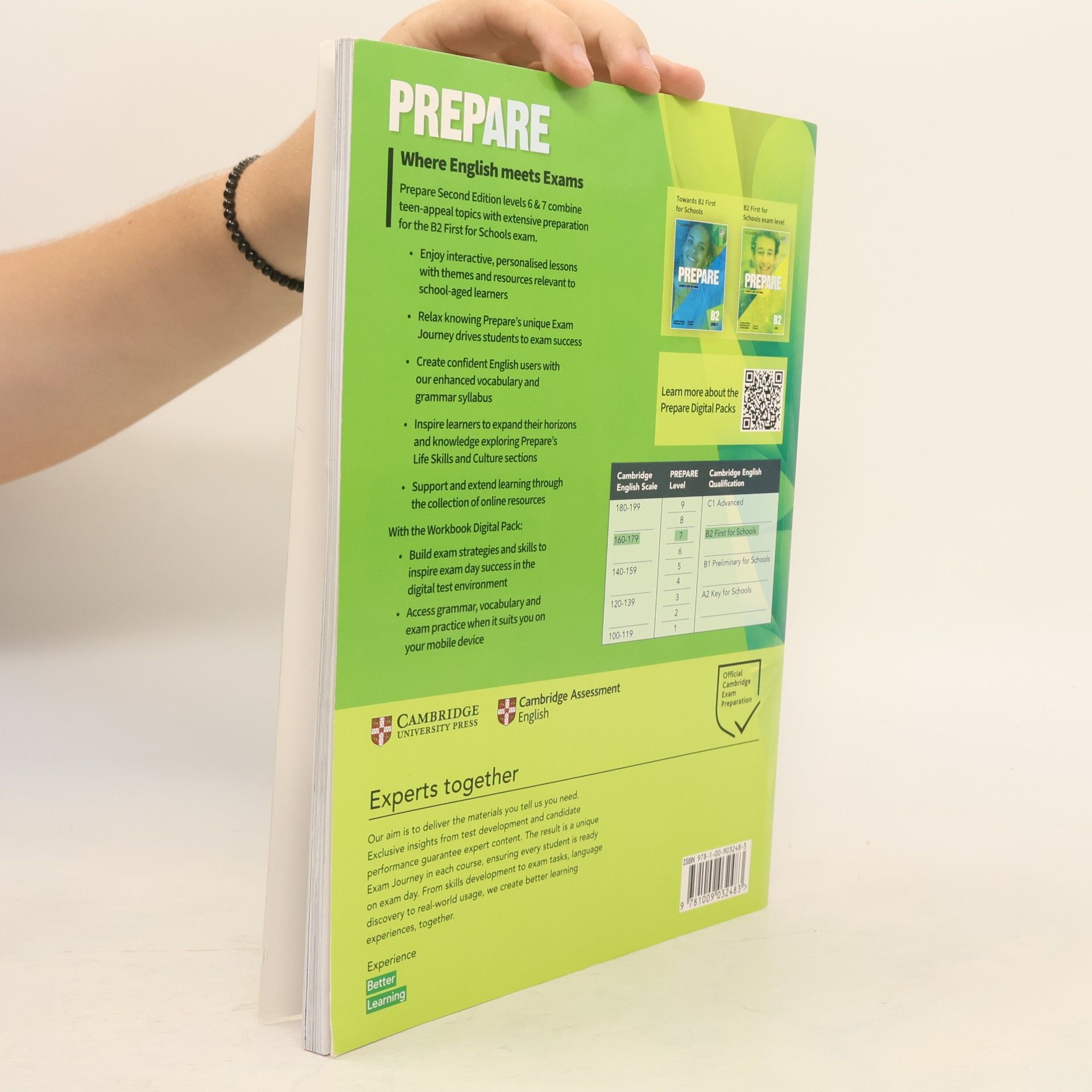 David McKeegan Prepare 7/B2 Workbook with Digital Pack, 2nd