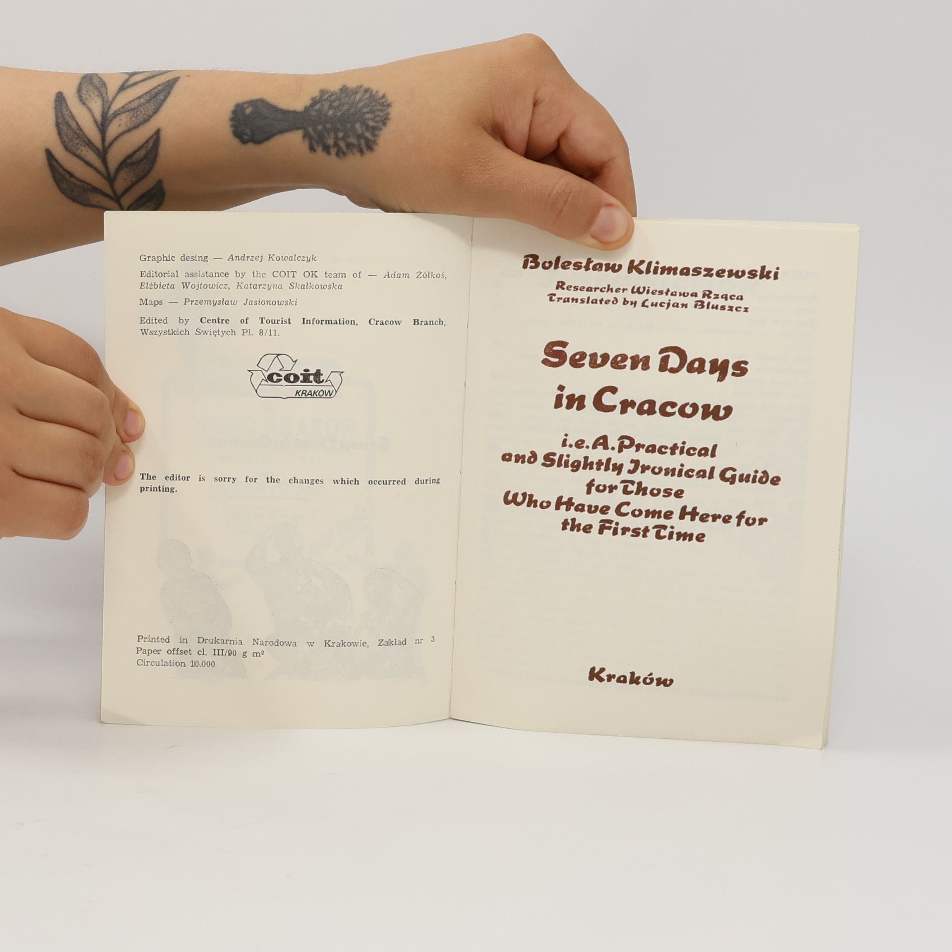 Boleslaw Klimaszewski Seven Days in Cracow