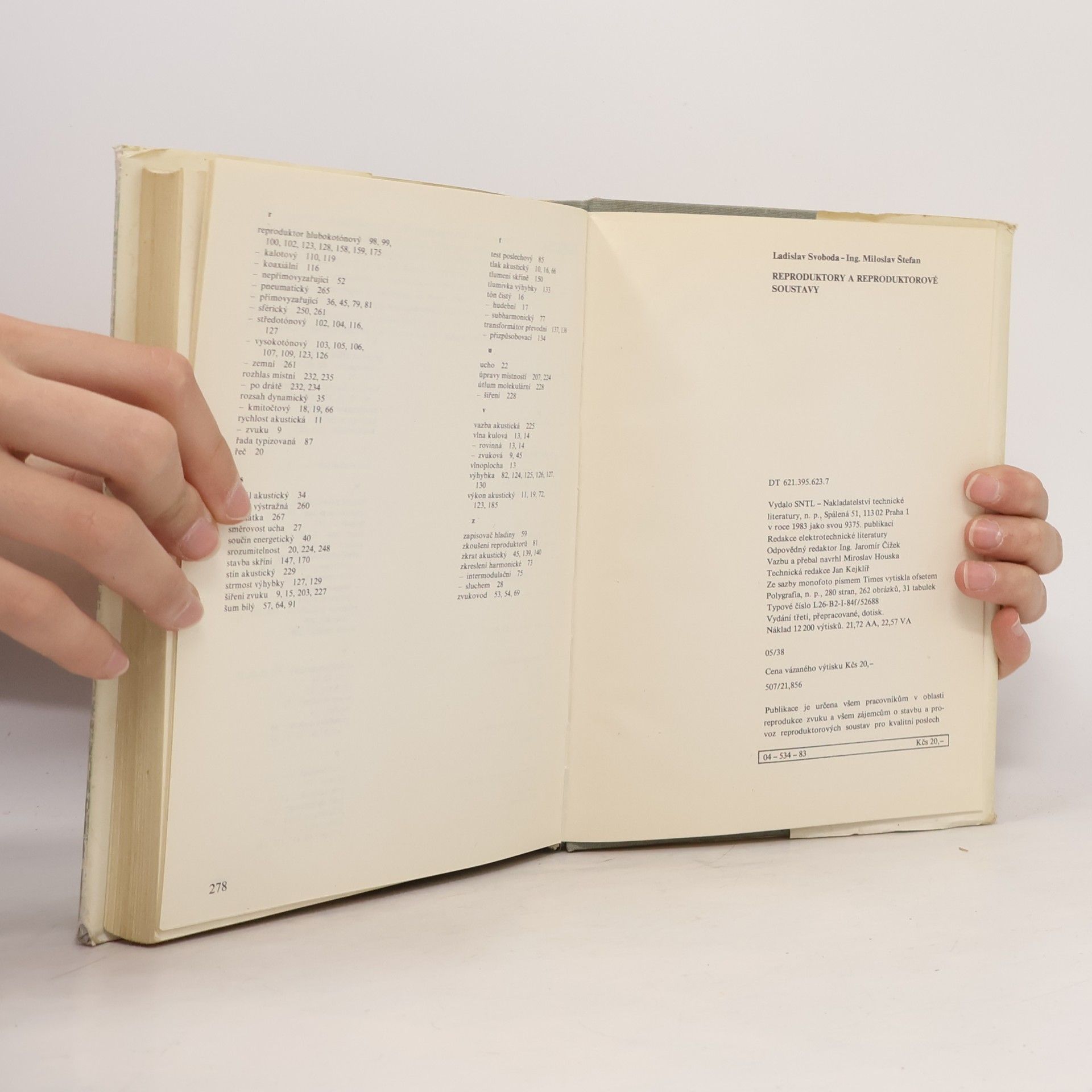 Ladislav Svoboda Reproduktory a reproduktorové soustavy