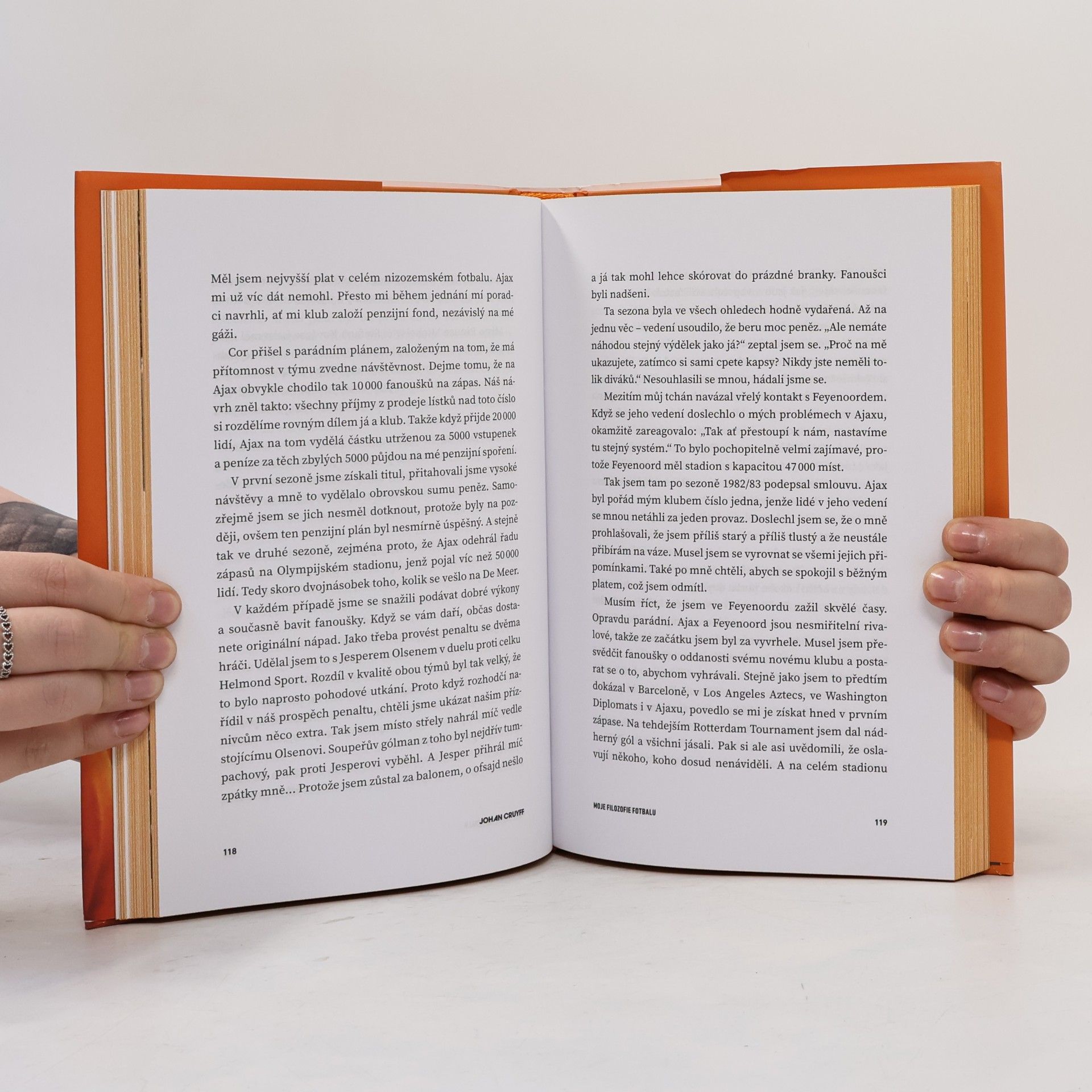 Johan Cruijff Moje filozofie fotbalu - Autobiografie