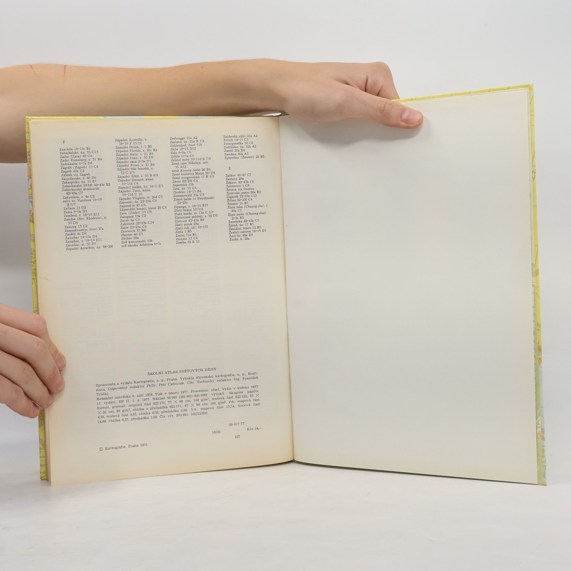 Various authors Školní atlas světových dějin