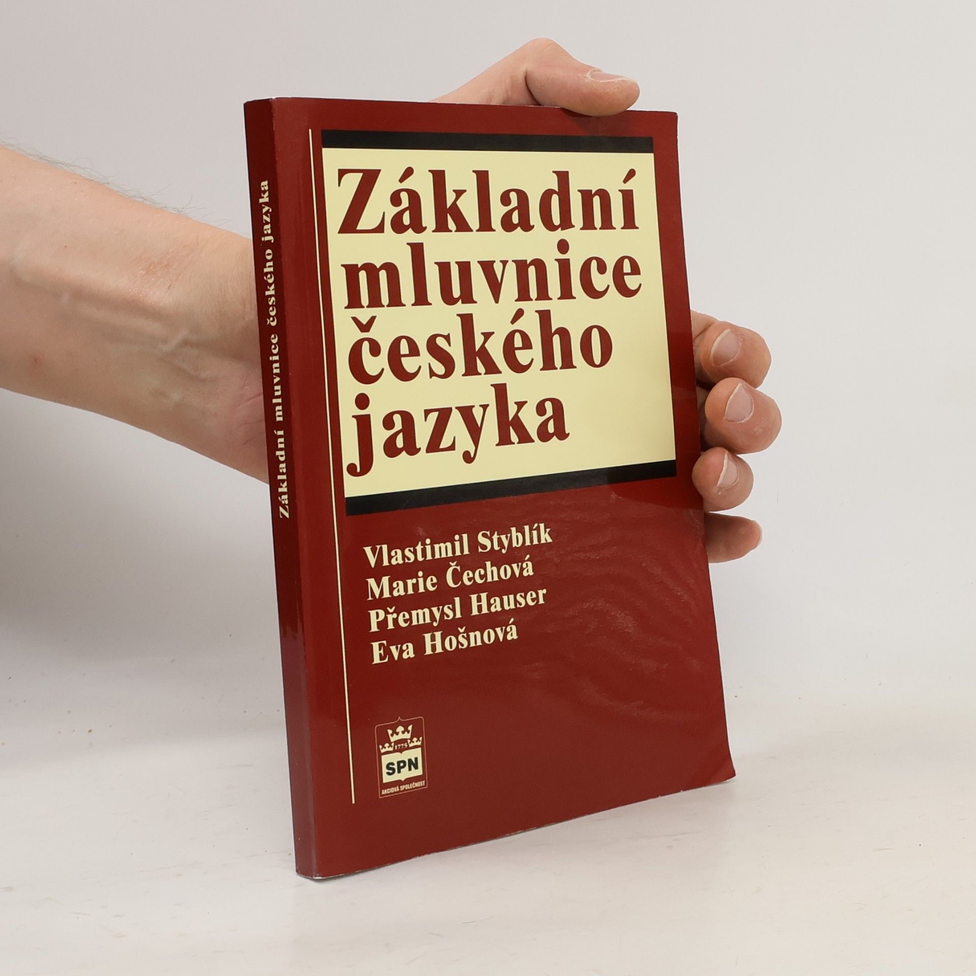 Vlastimil Styblík Základní mluvnice českého jazyka