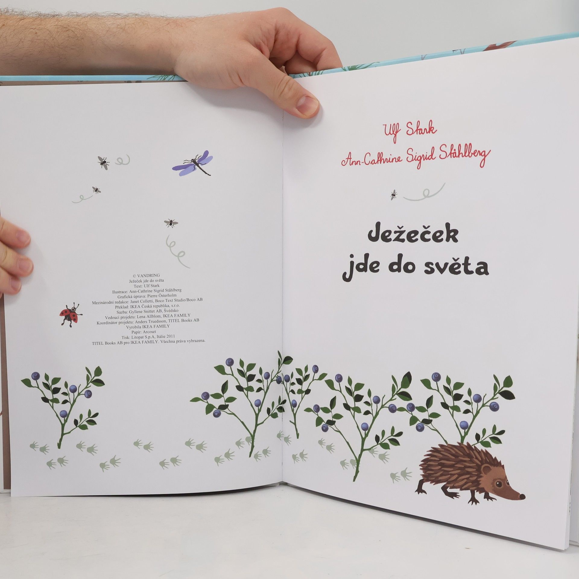 Ulf Stark Ježeček jde do světa